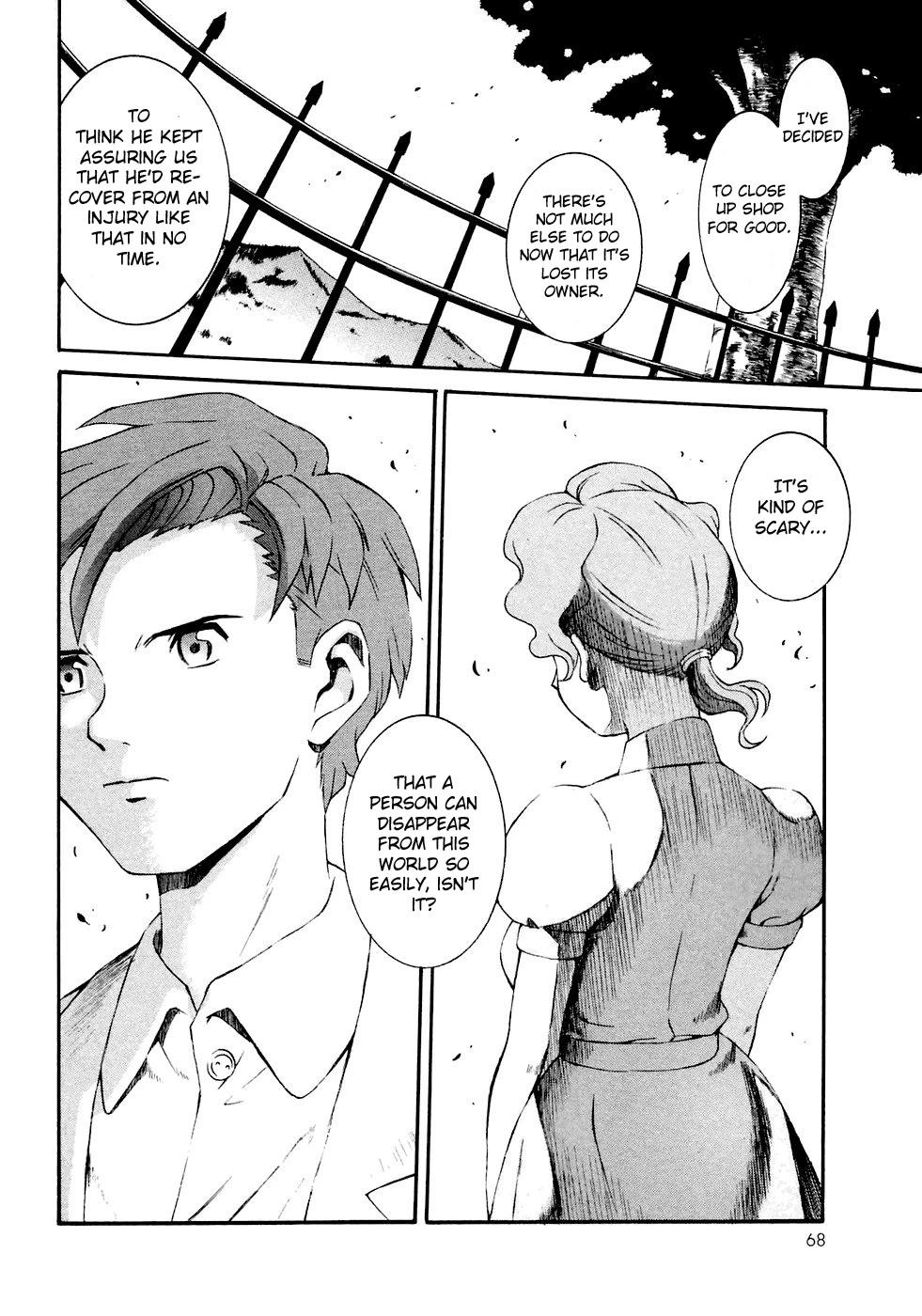 Turn A Gundam Chapter 8 page 14 - Chapter 8: Grave Visitation