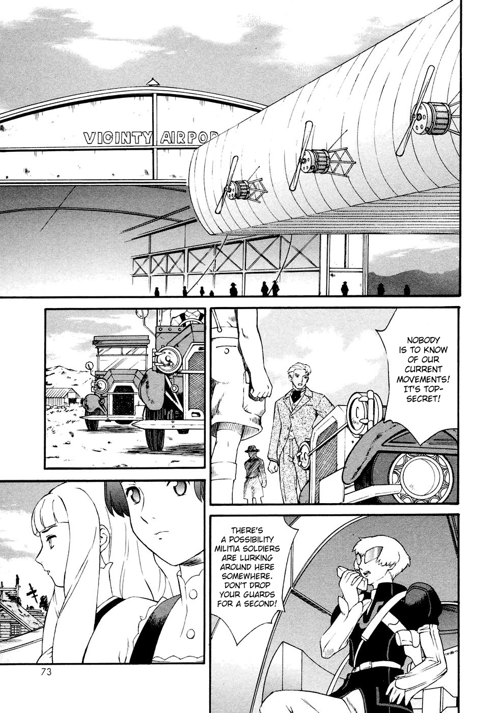 Turn A Gundam Chapter 8 page 19 - Chapter 8: Grave Visitation