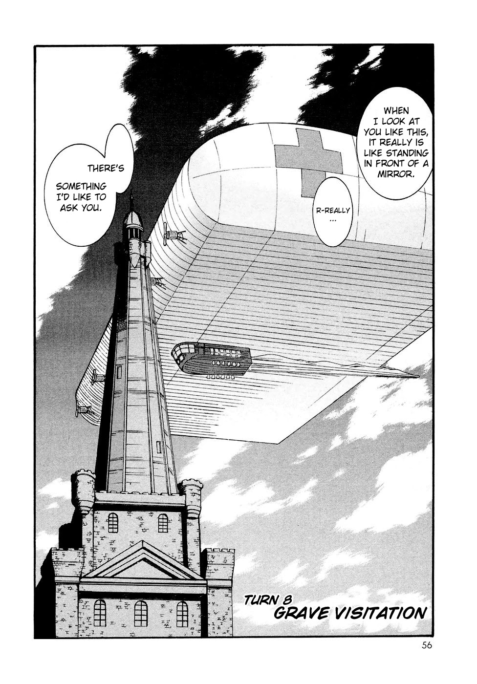 Turn A Gundam Chapter 8 page 2 - Chapter 8: Grave Visitation