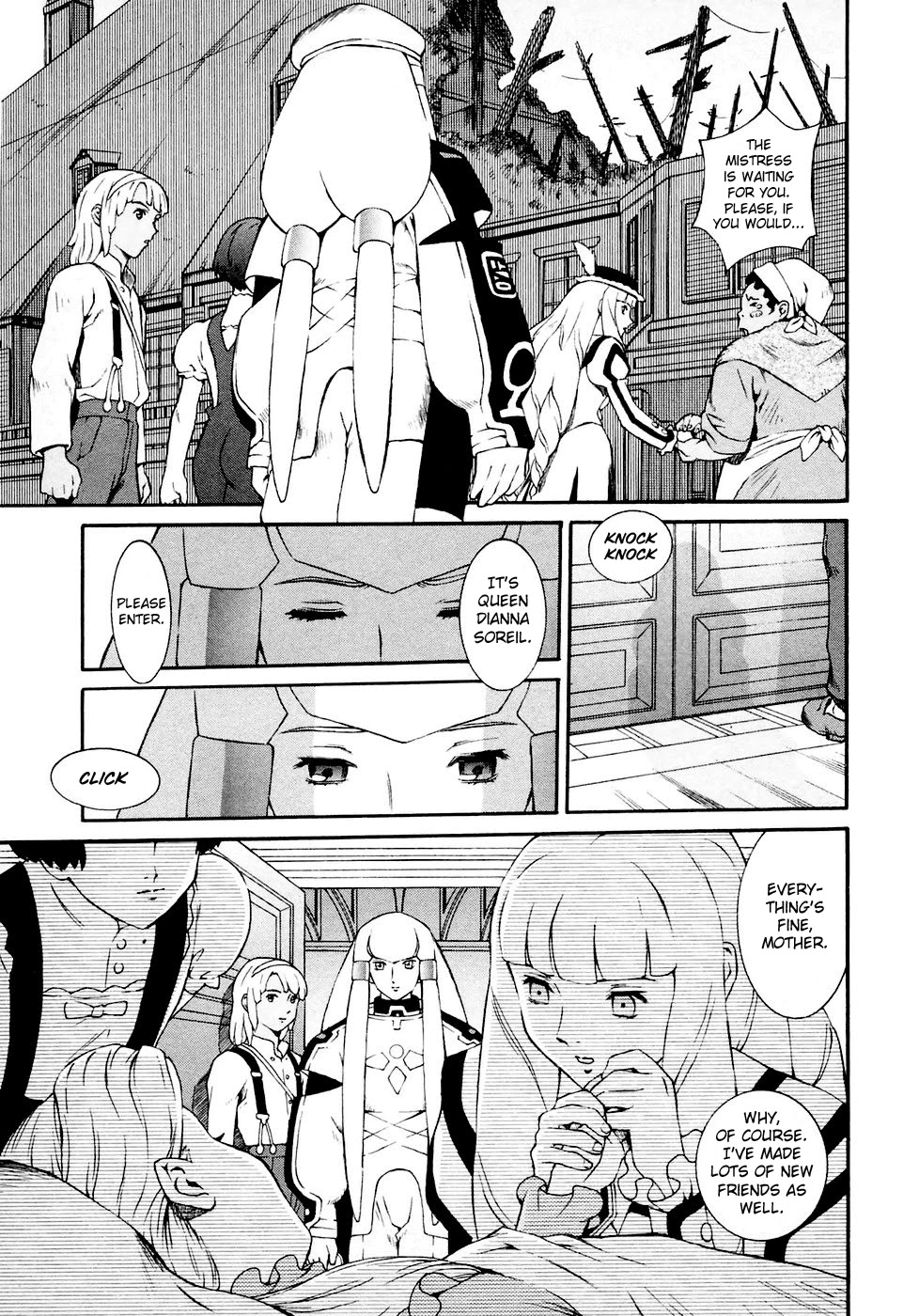 Turn A Gundam Chapter 8 page 21 - Chapter 8: Grave Visitation