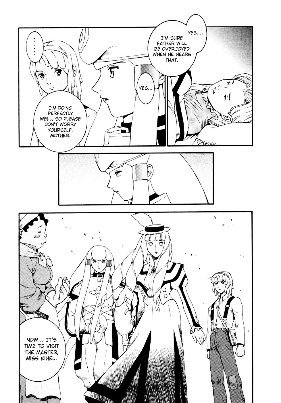 Turn A Gundam Chapter 8 page 22 - Chapter 8: Grave Visitation
