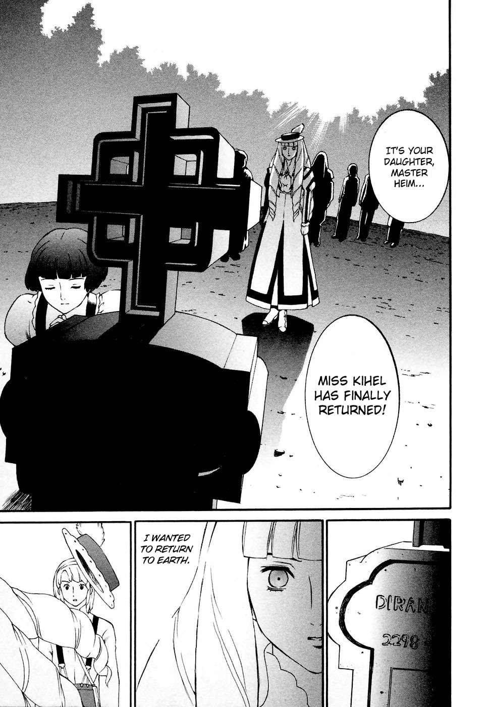 Turn A Gundam Chapter 8 page 23 - Chapter 8: Grave Visitation