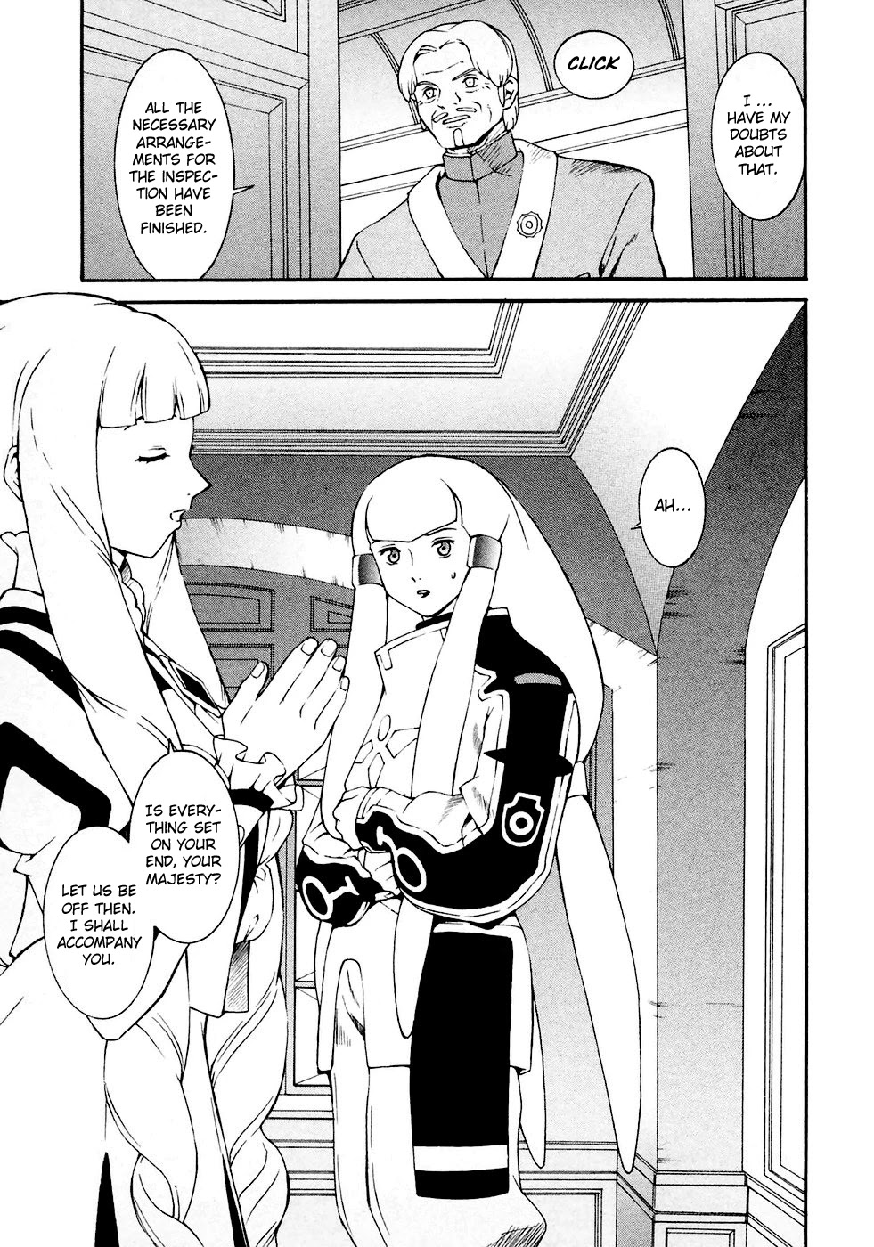 Turn A Gundam Chapter 8 page 5 - Chapter 8: Grave Visitation