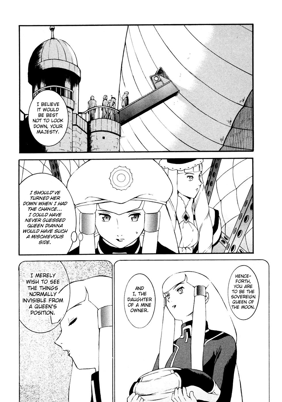 Turn A Gundam Chapter 8 page 6 - Chapter 8: Grave Visitation