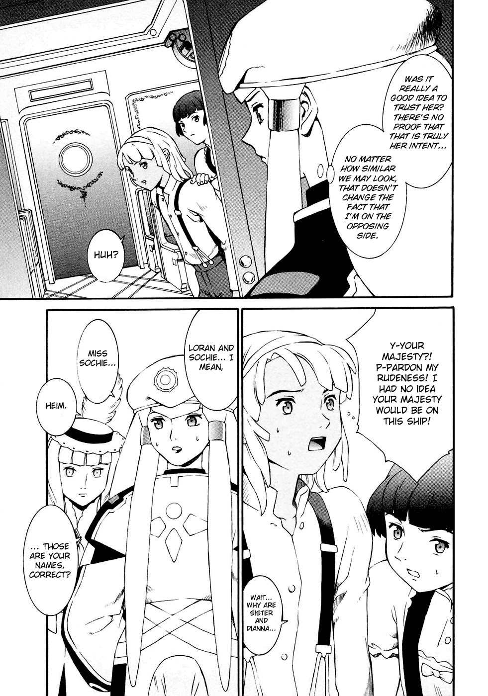 Turn A Gundam Chapter 8 page 7 - Chapter 8: Grave Visitation