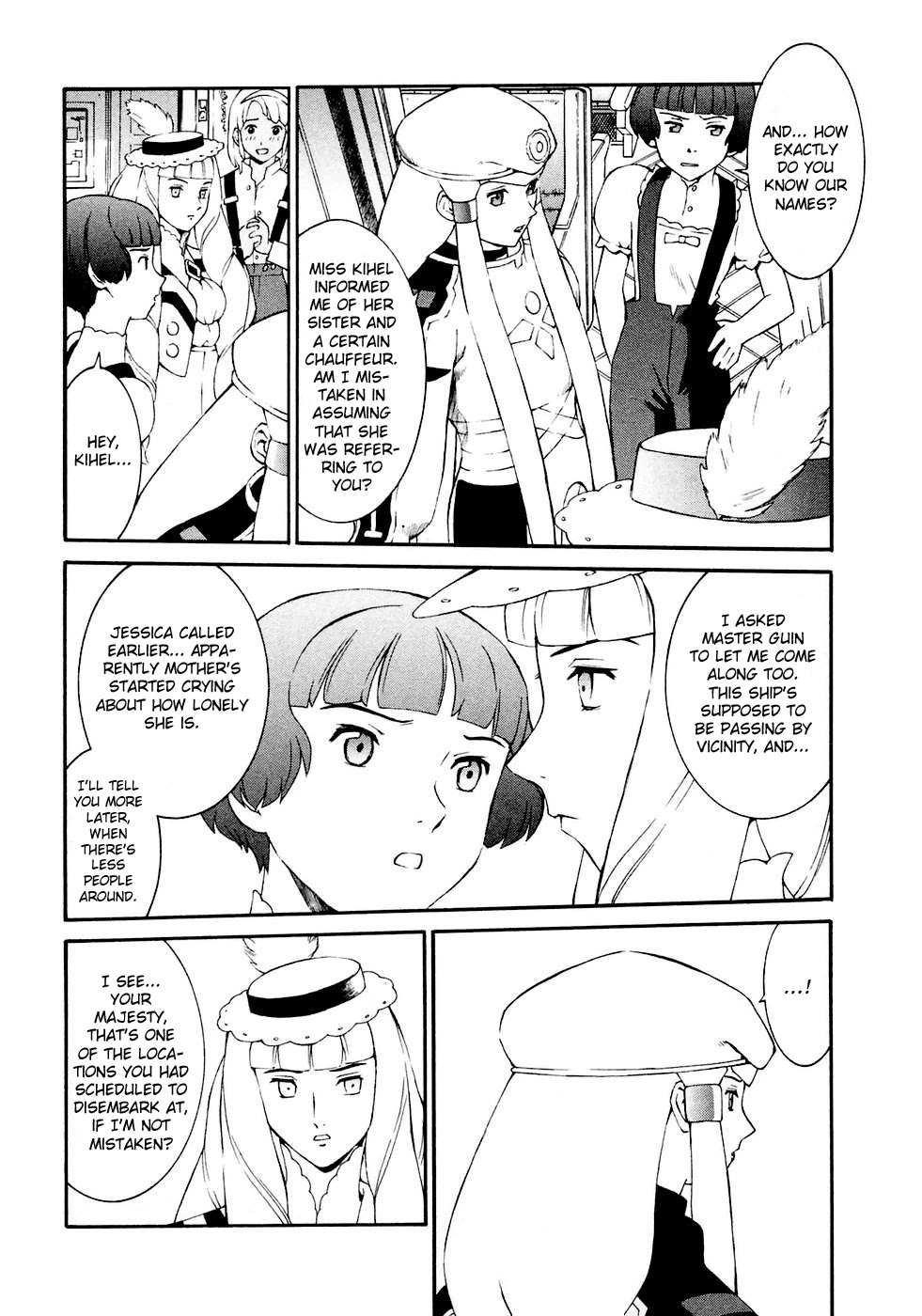 Turn A Gundam Chapter 8 page 8 - Chapter 8: Grave Visitation