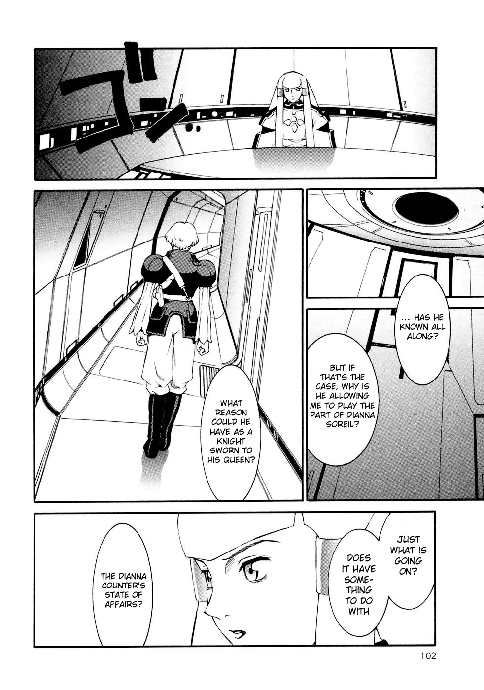 Turn A Gundam Chapter 9 page 13 - Chapter 9: Intent