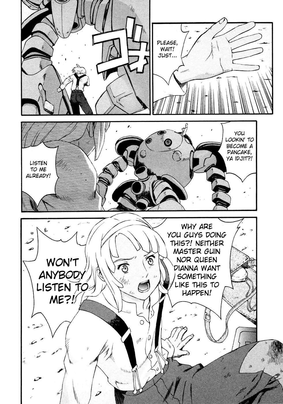 Turn A Gundam Chapter 9 page 19 - Chapter 9: Intent