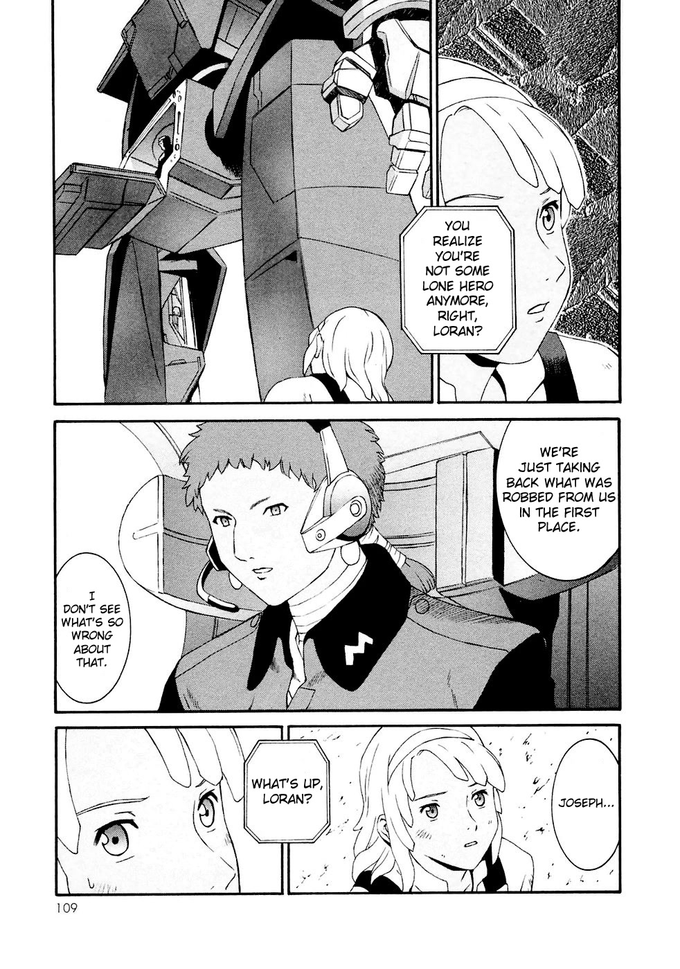 Turn A Gundam Chapter 9 page 20 - Chapter 9: Intent