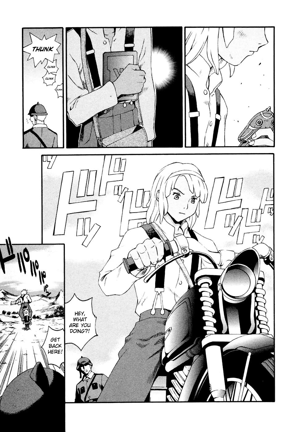 Turn A Gundam Chapter 9 page 22 - Chapter 9: Intent