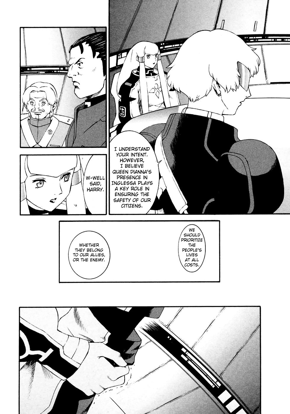 Turn A Gundam Chapter 9 page 7 - Chapter 9: Intent