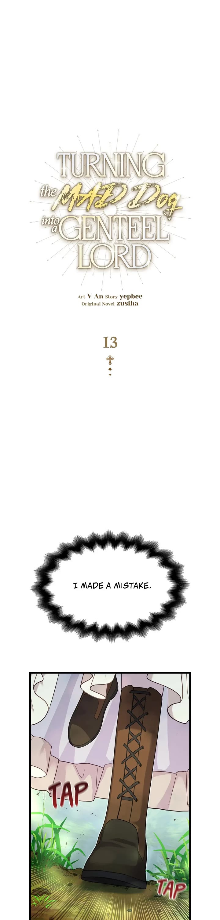 Turning the Mad Dog Into a Genteel Lord Chapter 13 page 1 - Chapter 13