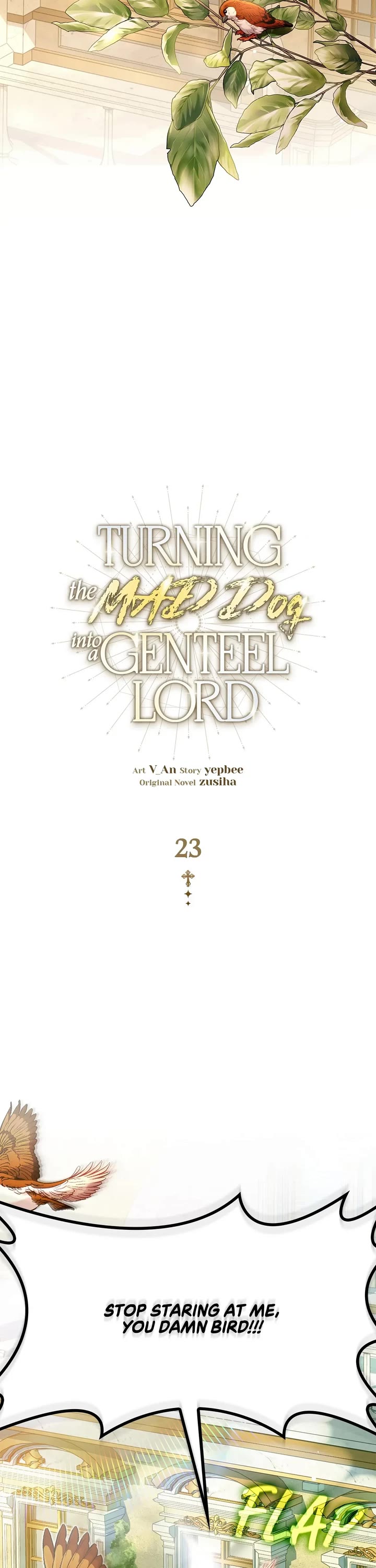 Turning the Mad Dog Into a Genteel Lord Chapter 23 page 23 - Chapter 23