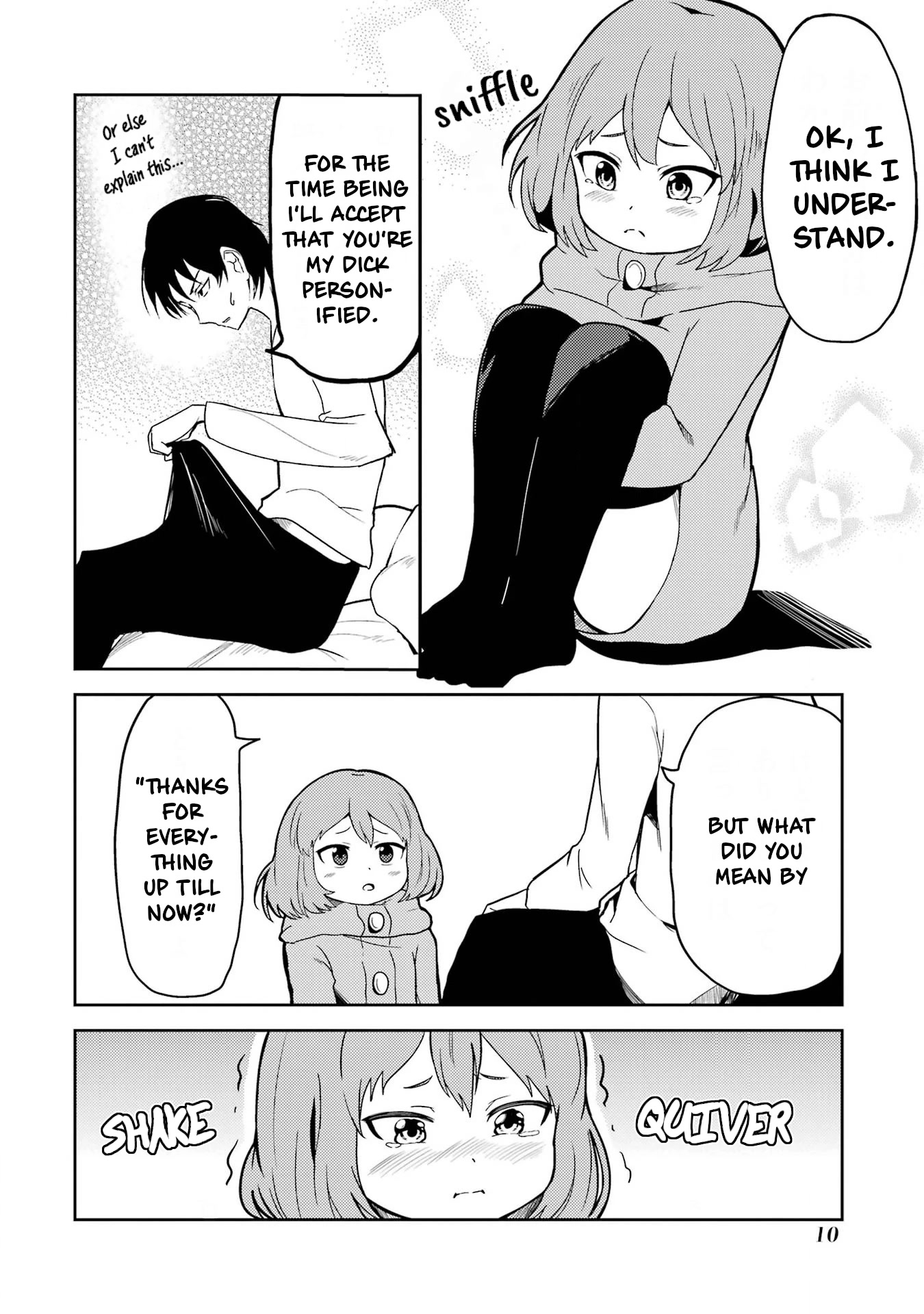 Turns Out My Dick Was a Cute Girl Chapter 1 page 11 - Chapter 1: My Dick is a Cute Girl.