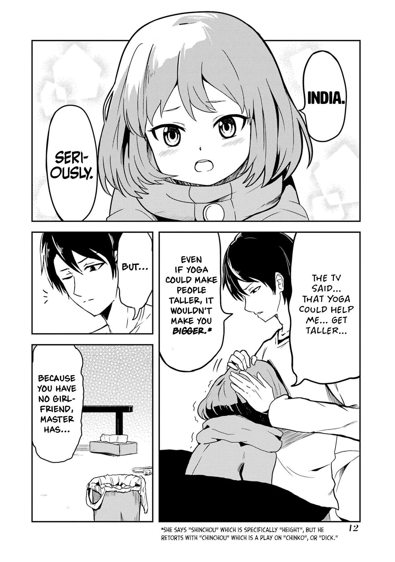 Turns Out My Dick Was a Cute Girl Chapter 1 page 13 - Chapter 1: My Dick is a Cute Girl.