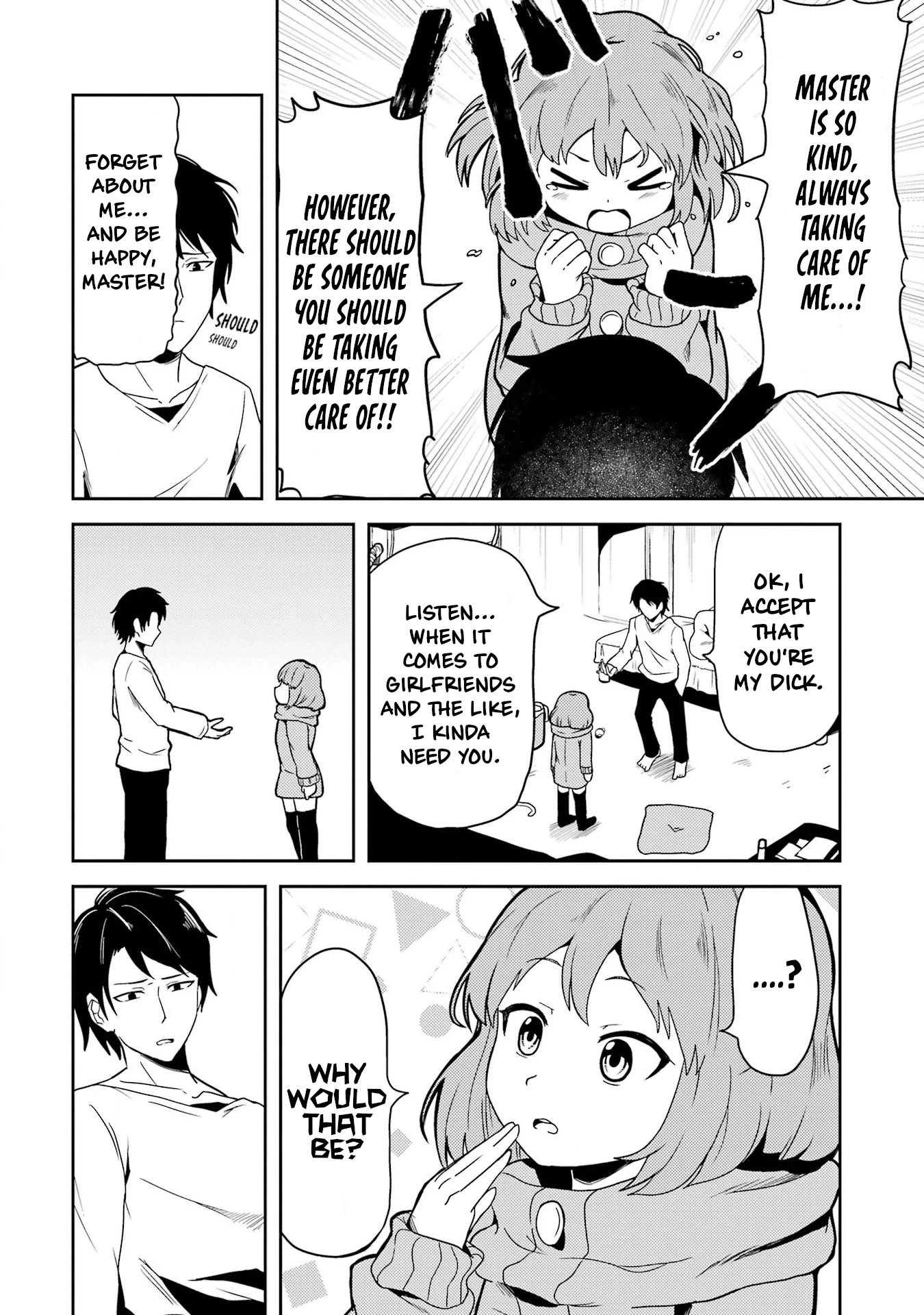 Turns Out My Dick Was a Cute Girl Chapter 1 page 15 - Chapter 1: My Dick is a Cute Girl.