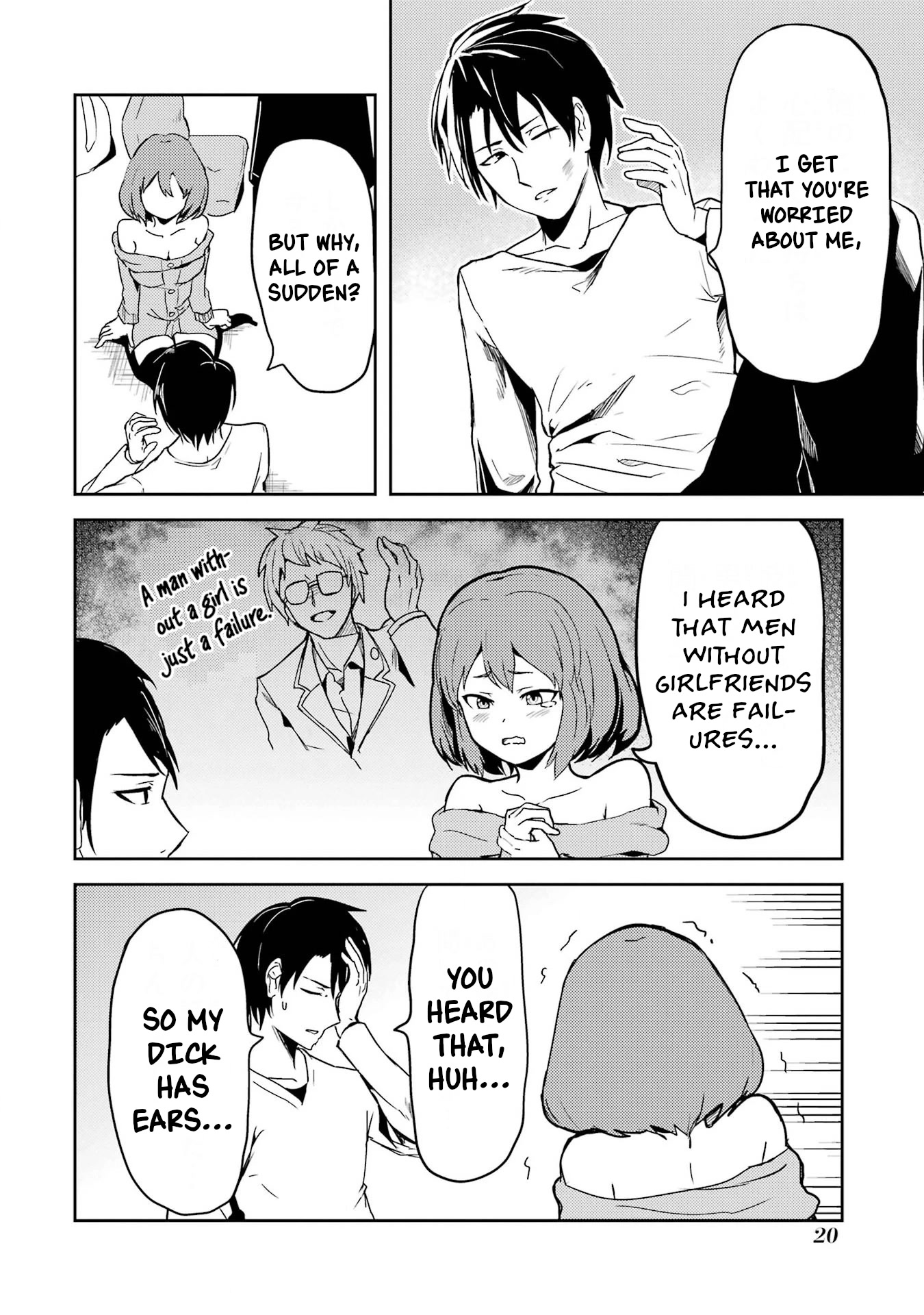 Turns Out My Dick Was a Cute Girl Chapter 1 page 21 - Chapter 1: My Dick is a Cute Girl.