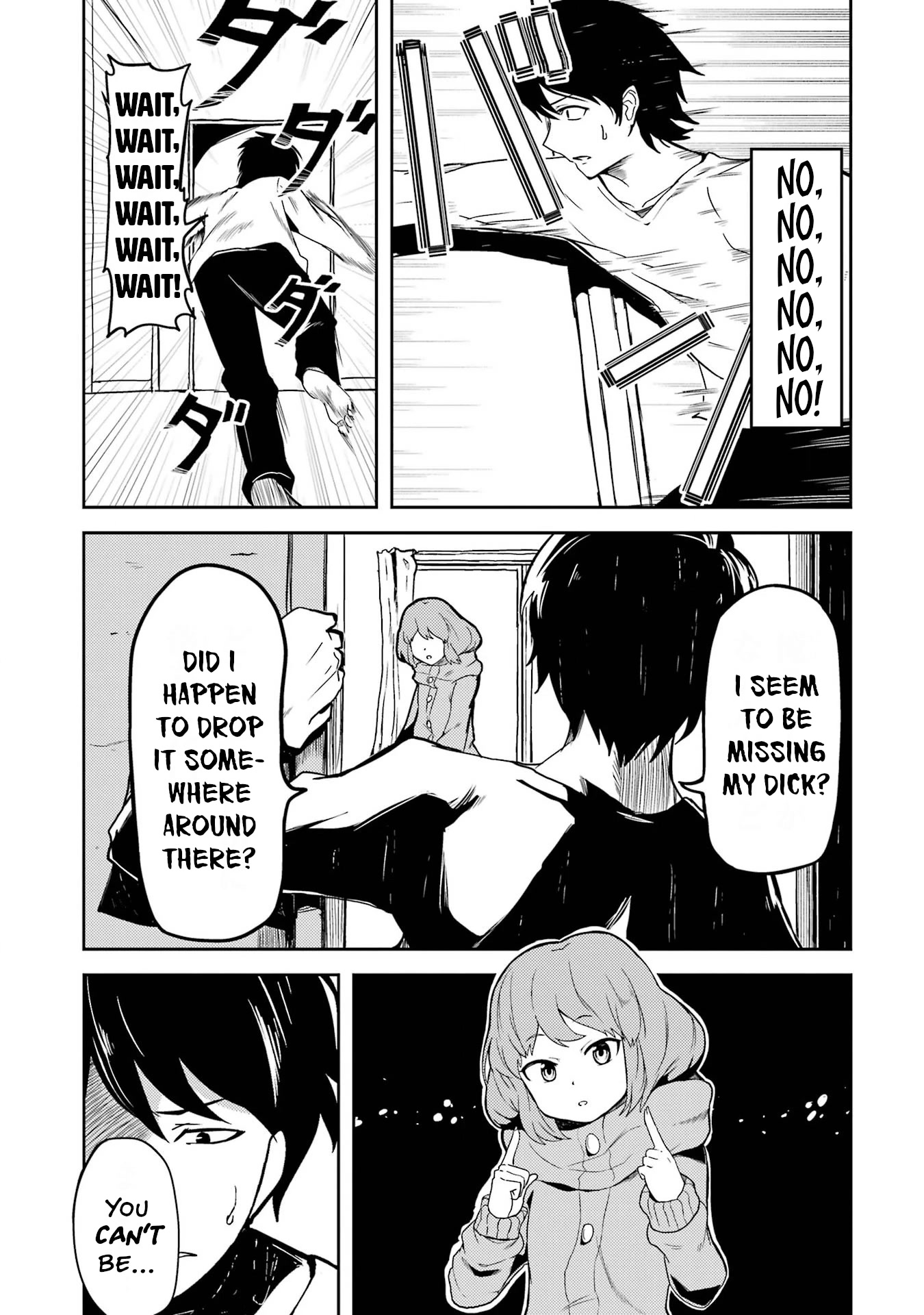 Turns Out My Dick Was a Cute Girl Chapter 1 page 9 - Chapter 1: My Dick is a Cute Girl.