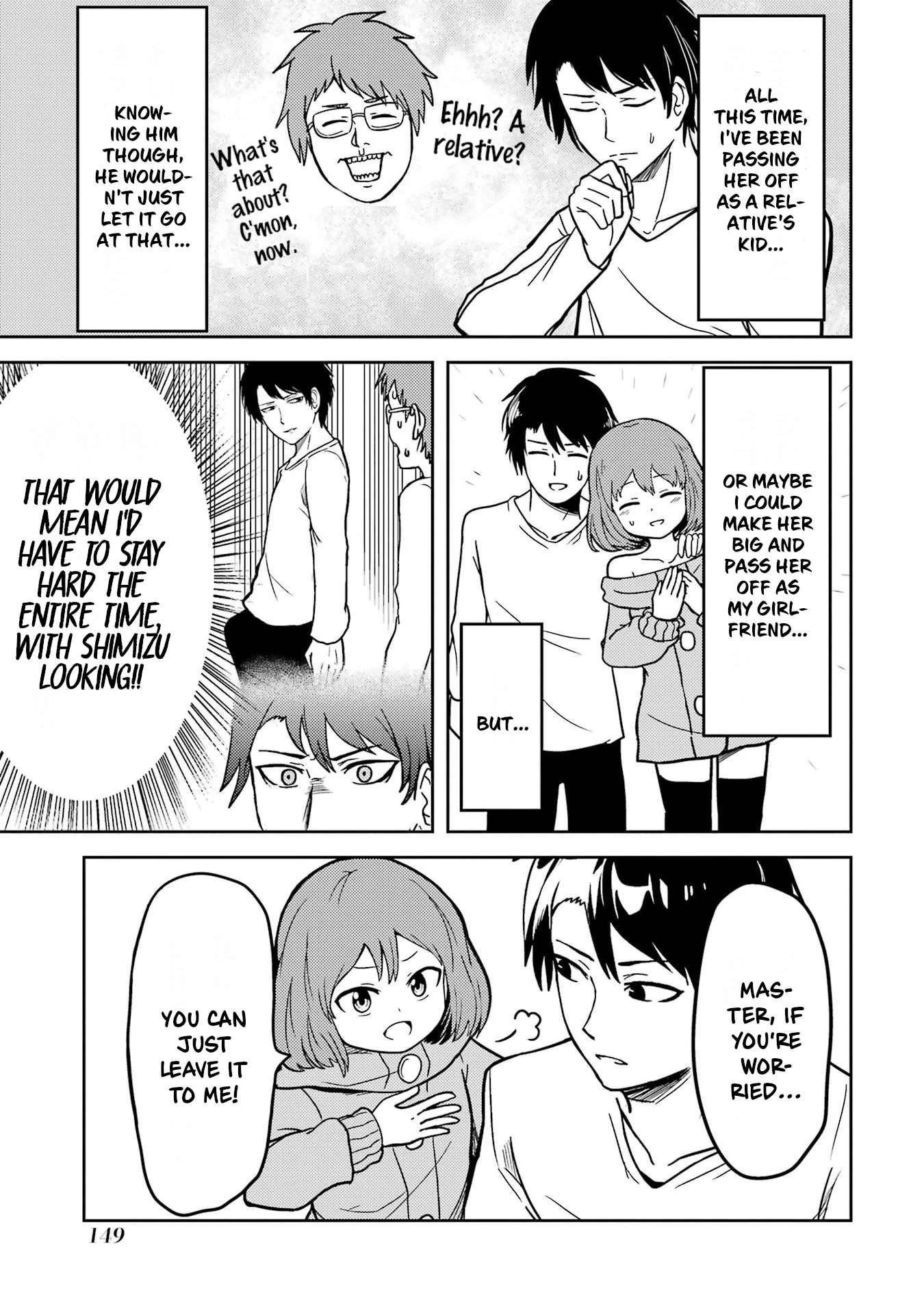 Turns Out My Dick Was a Cute Girl Chapter 11 page 3 - Chapter 11: My Dick and My Friend.
