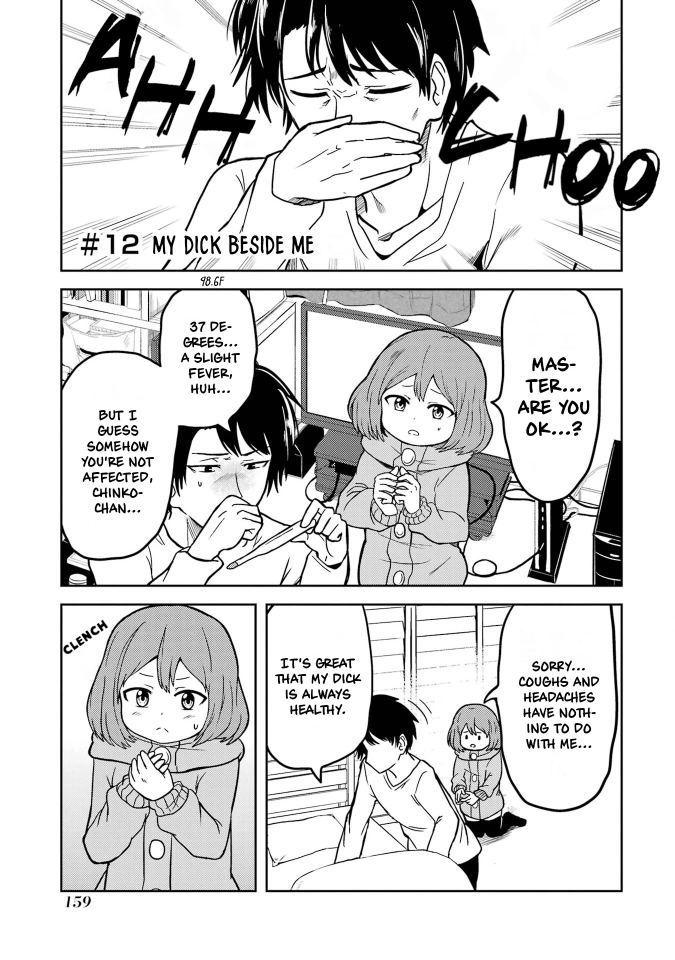 Turns Out My Dick Was a Cute Girl Chapter 12 page 1 - Chapter 12: My Dick Beside Me