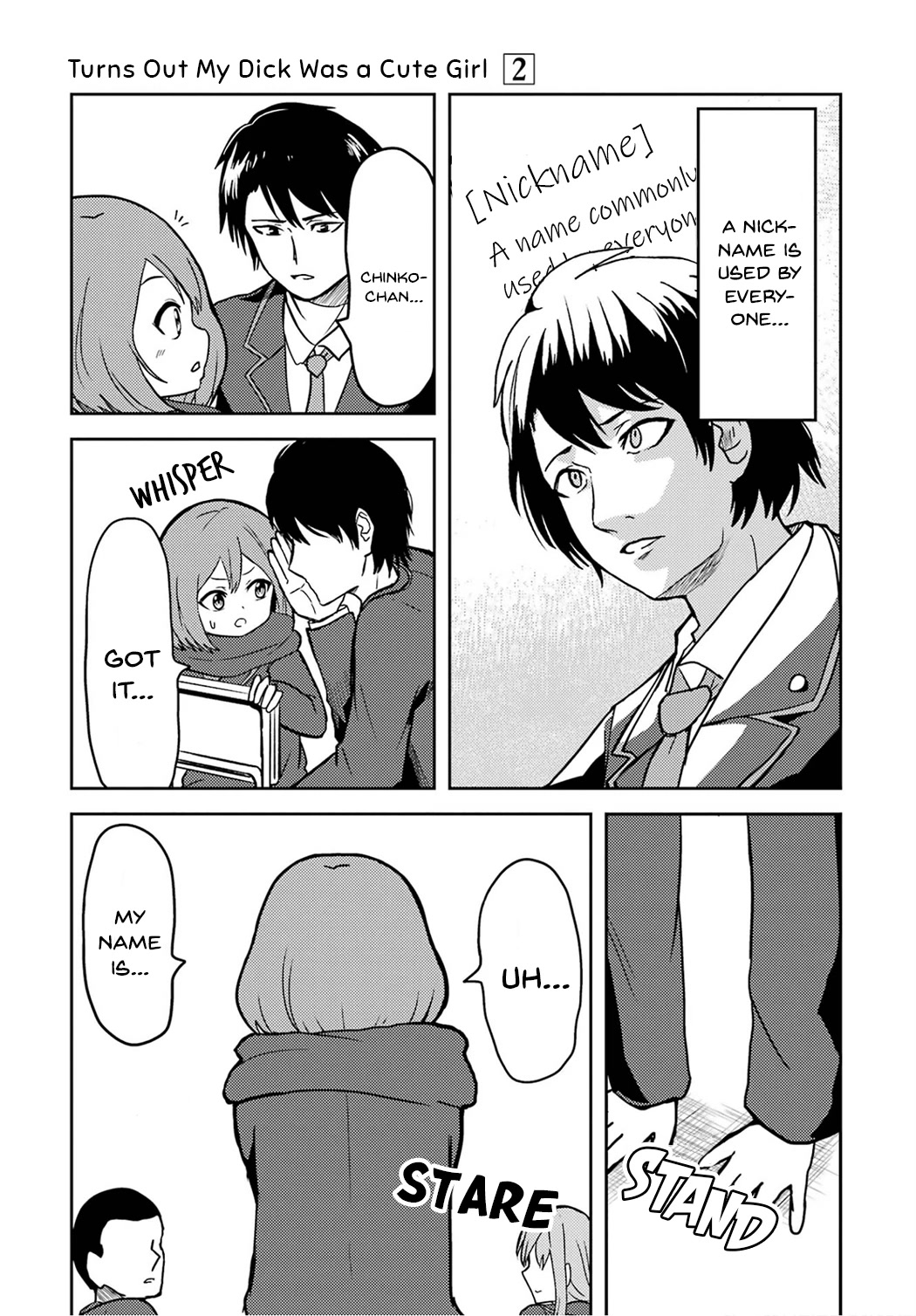 Turns Out My Dick Was a Cute Girl Chapter 15 page 11 - Chapter 15: My Dick Does a Self-Introduction