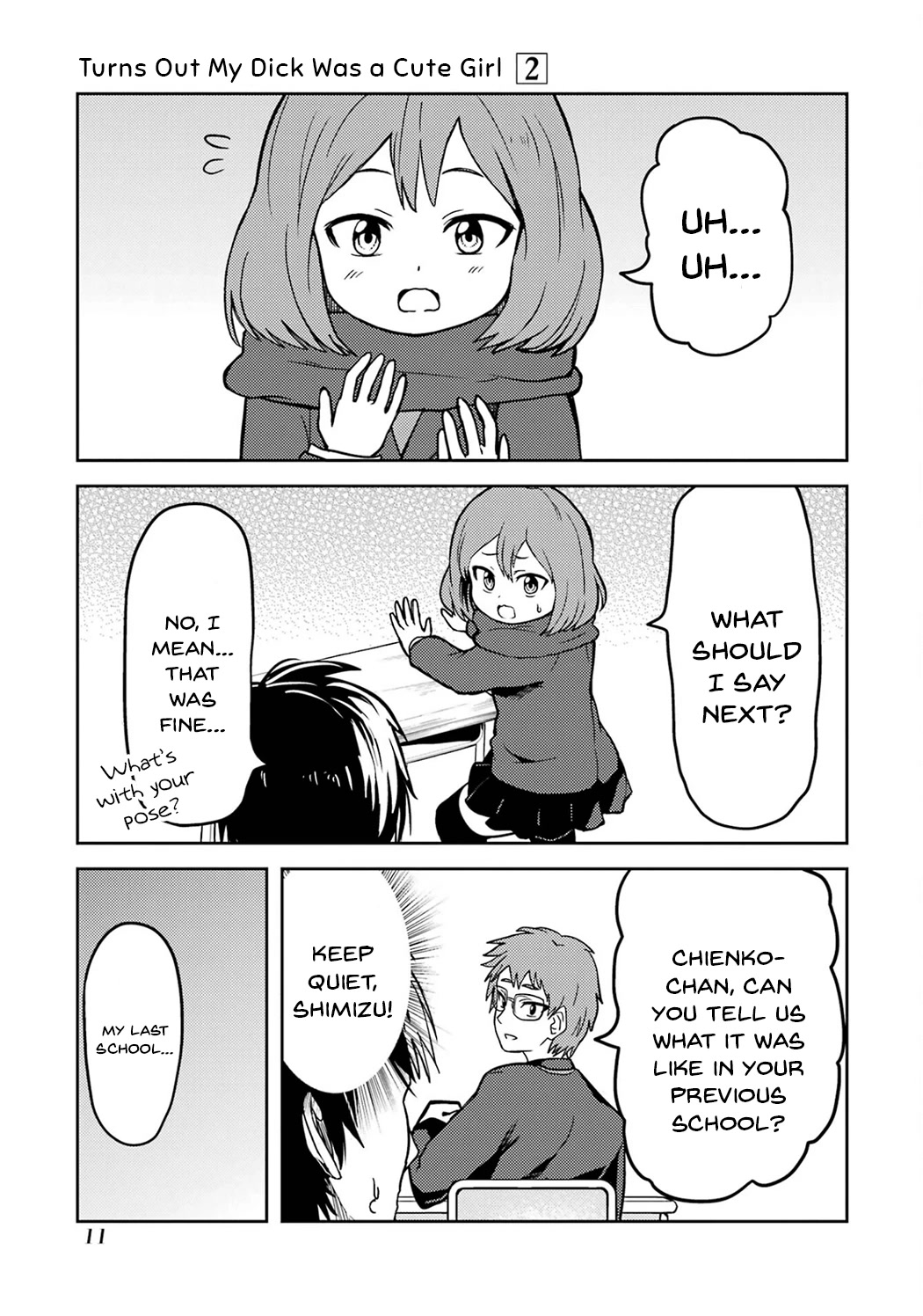 Turns Out My Dick Was a Cute Girl Chapter 15 page 13 - Chapter 15: My Dick Does a Self-Introduction