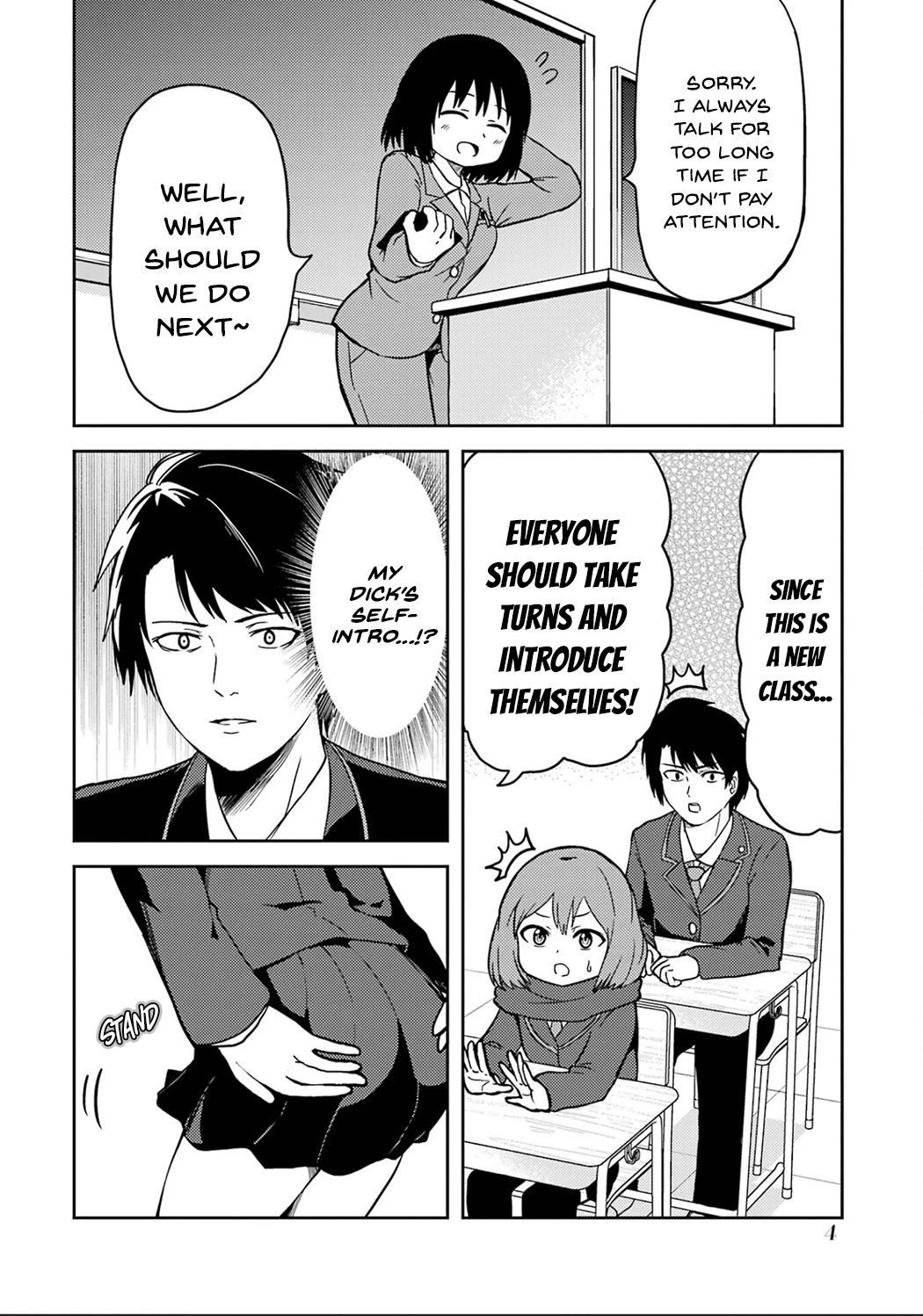 Turns Out My Dick Was a Cute Girl Chapter 15 page 6 - Chapter 15: My Dick Does a Self-Introduction