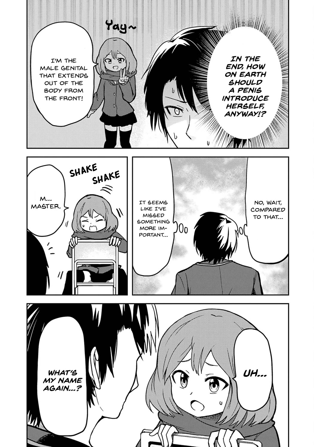 Turns Out My Dick Was a Cute Girl Chapter 15 page 9 - Chapter 15: My Dick Does a Self-Introduction