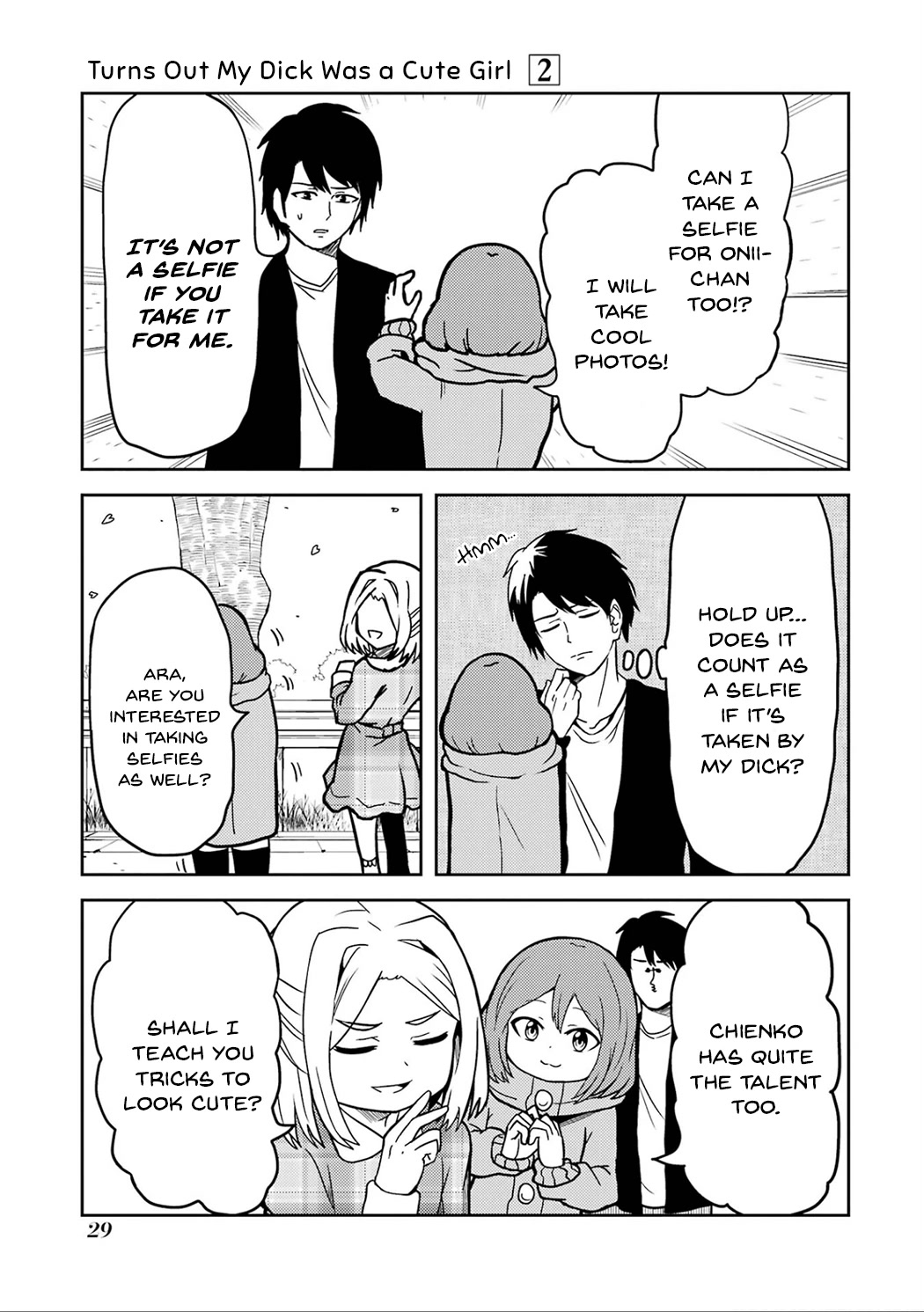 Turns Out My Dick Was a Cute Girl Chapter 17 page 3 - Chapter 17: My Dick Takes a Selfie