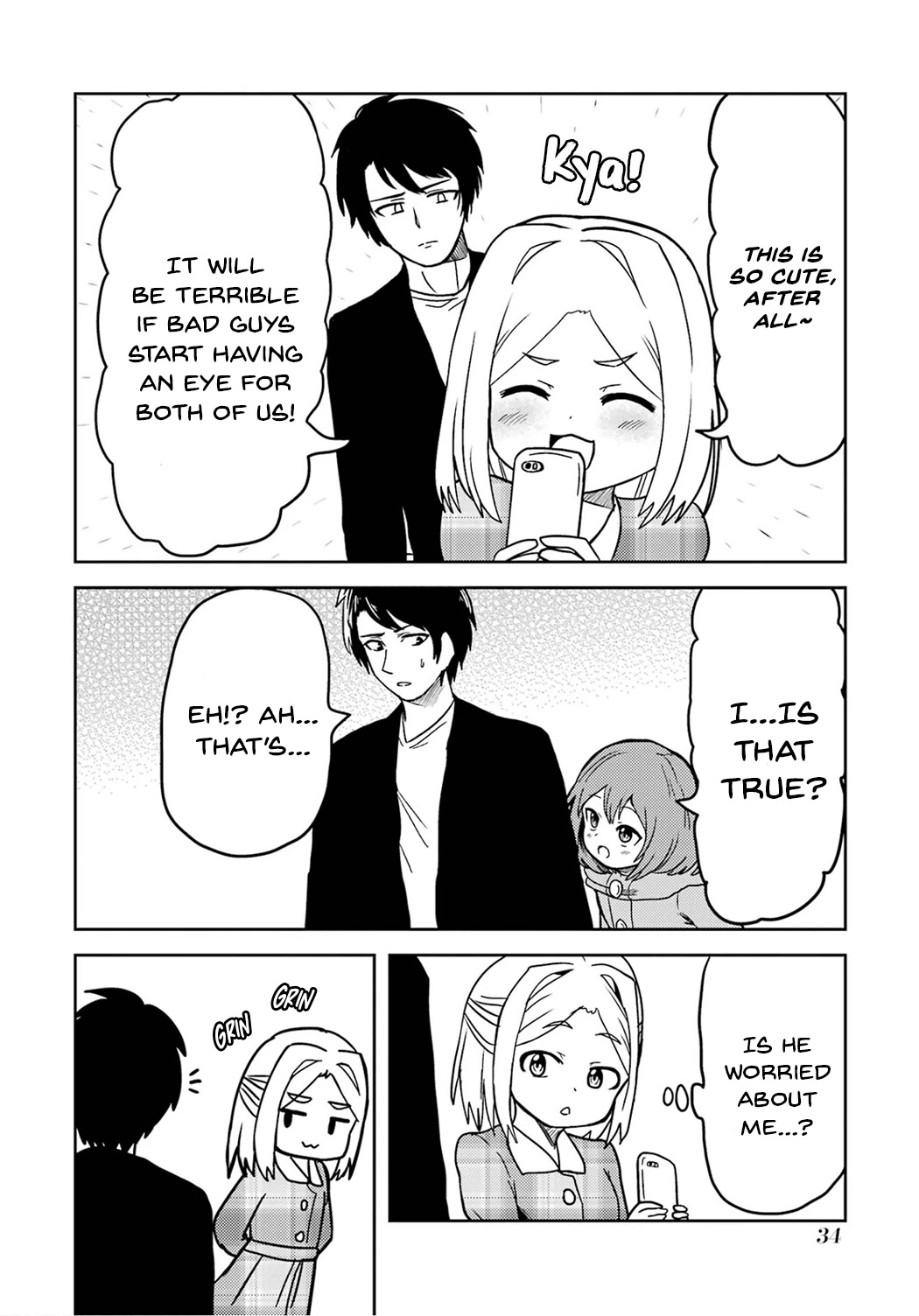 Turns Out My Dick Was a Cute Girl Chapter 17 page 8 - Chapter 17: My Dick Takes a Selfie
