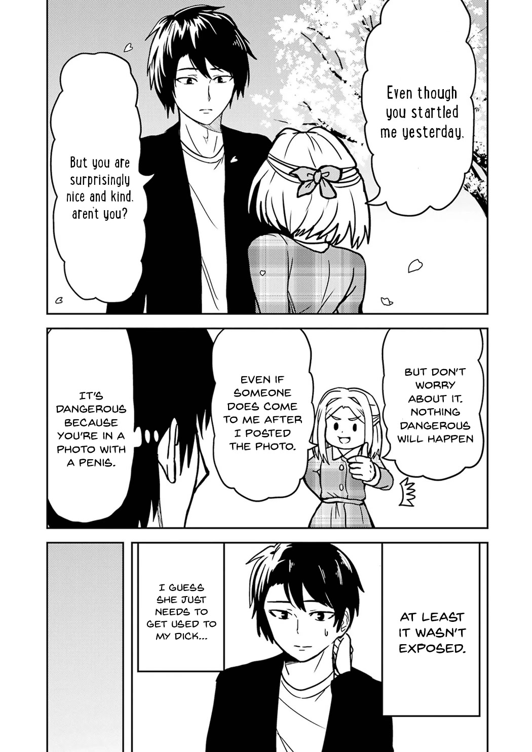 Turns Out My Dick Was a Cute Girl Chapter 17 page 9 - Chapter 17: My Dick Takes a Selfie