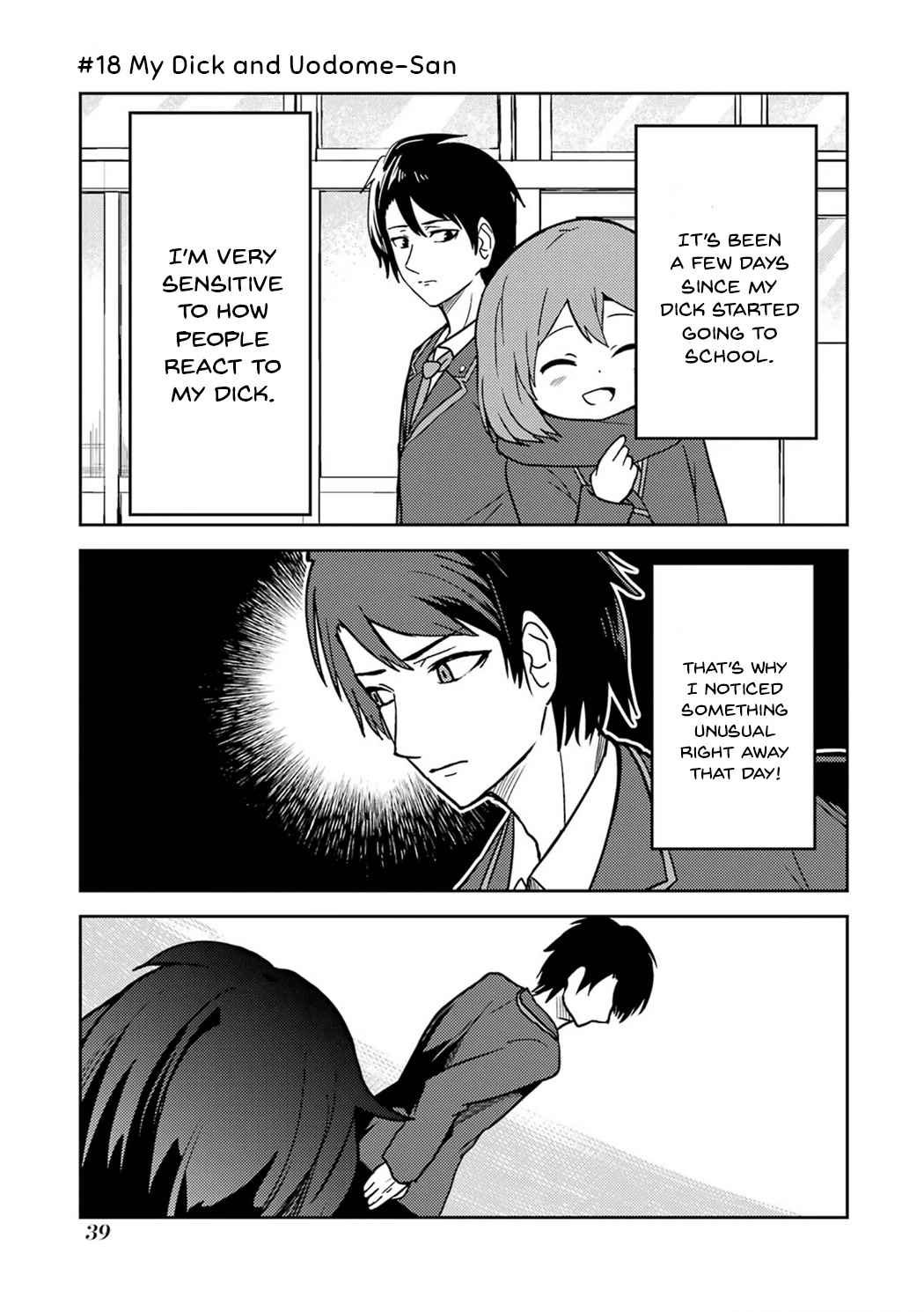 Turns Out My Dick Was a Cute Girl Chapter 18 page 1 - Chapter 18: My Dick and Uodome-San
