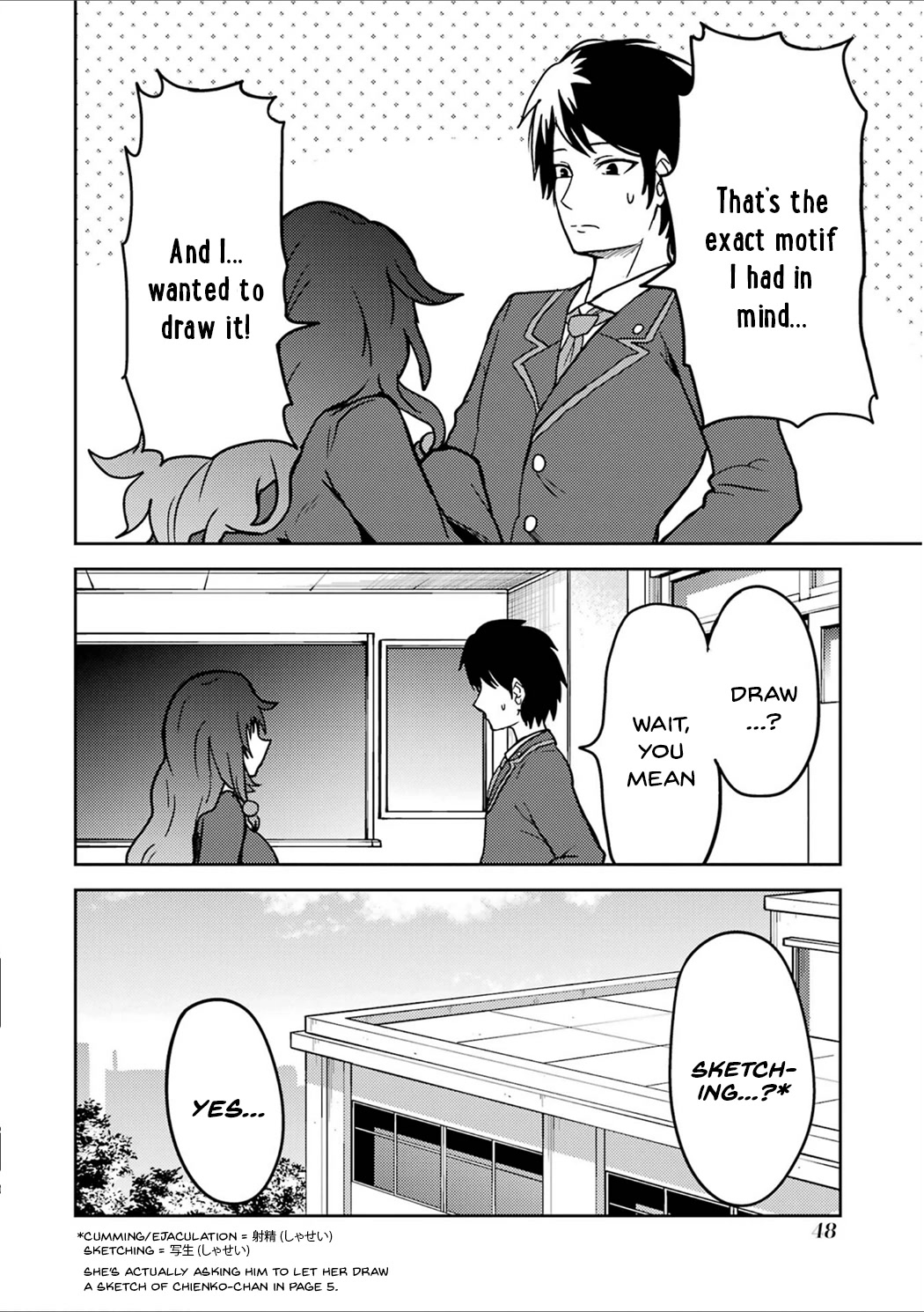 Turns Out My Dick Was a Cute Girl Chapter 18 page 10 - Chapter 18: My Dick and Uodome-San