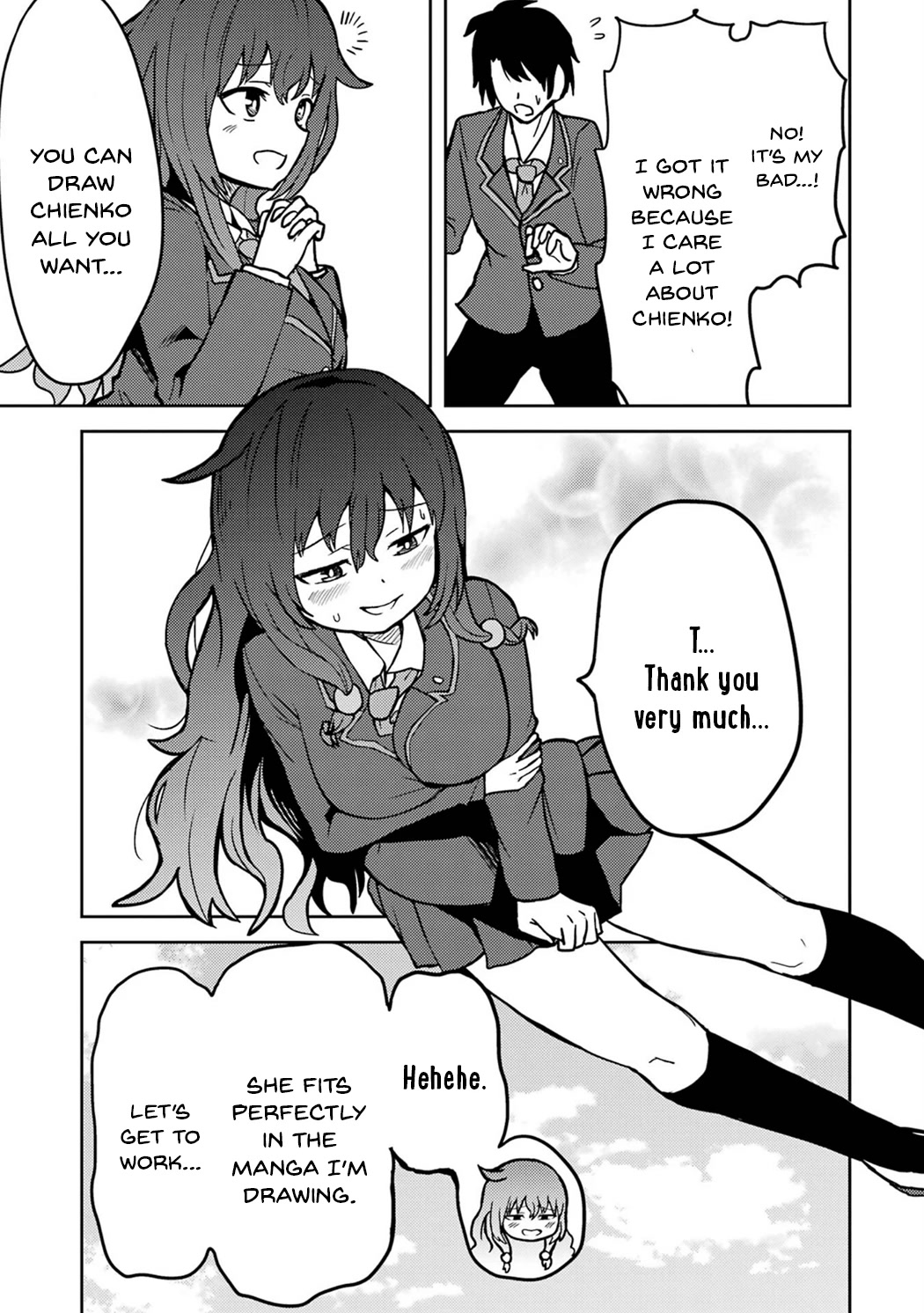 Turns Out My Dick Was a Cute Girl Chapter 18 page 11 - Chapter 18: My Dick and Uodome-San