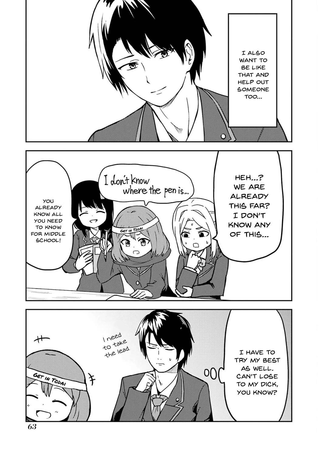 Turns Out My Dick Was a Cute Girl Chapter 19 page 11 - Chapter 19: My Dick Is Studying