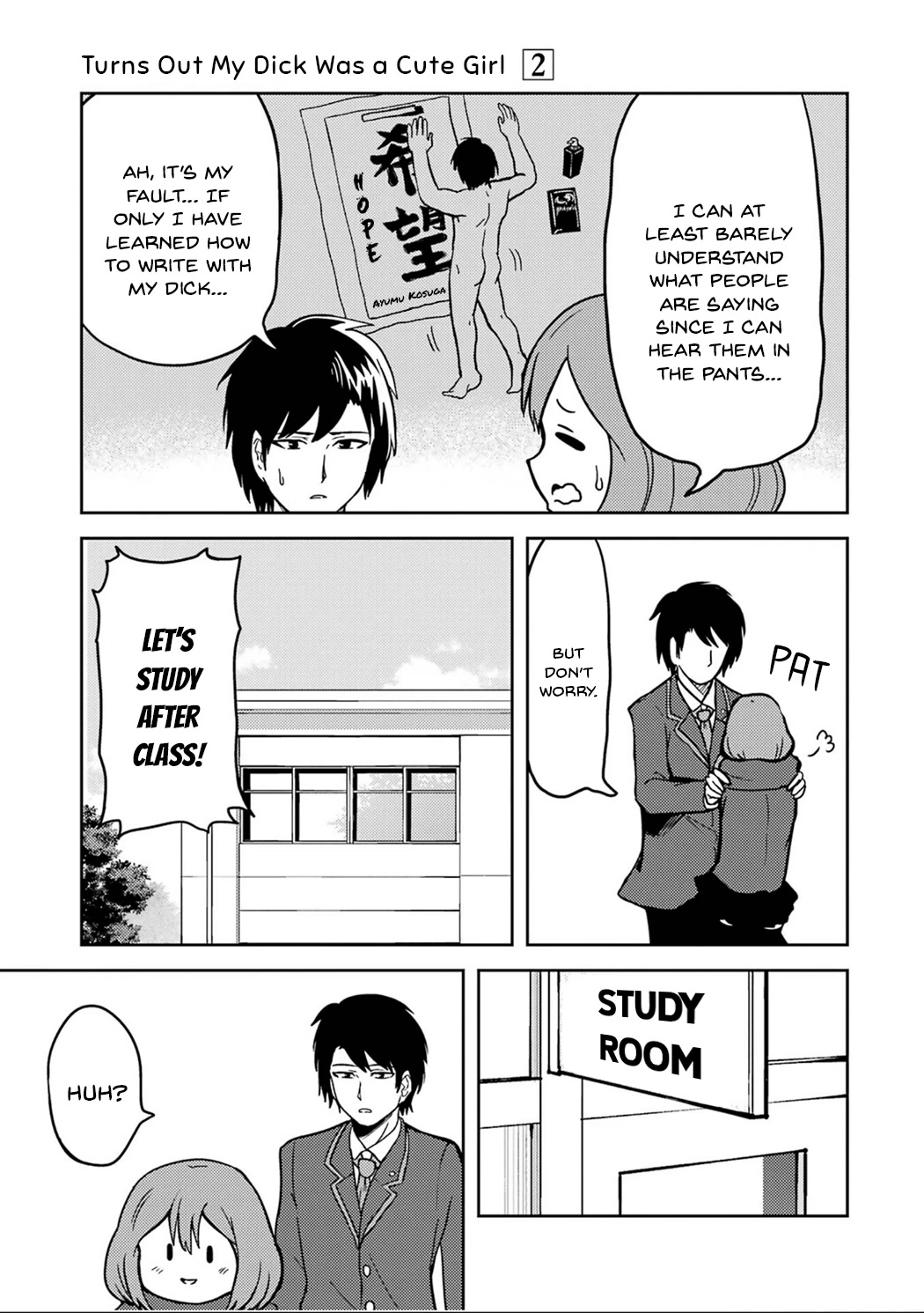 Turns Out My Dick Was a Cute Girl Chapter 19 page 3 - Chapter 19: My Dick Is Studying