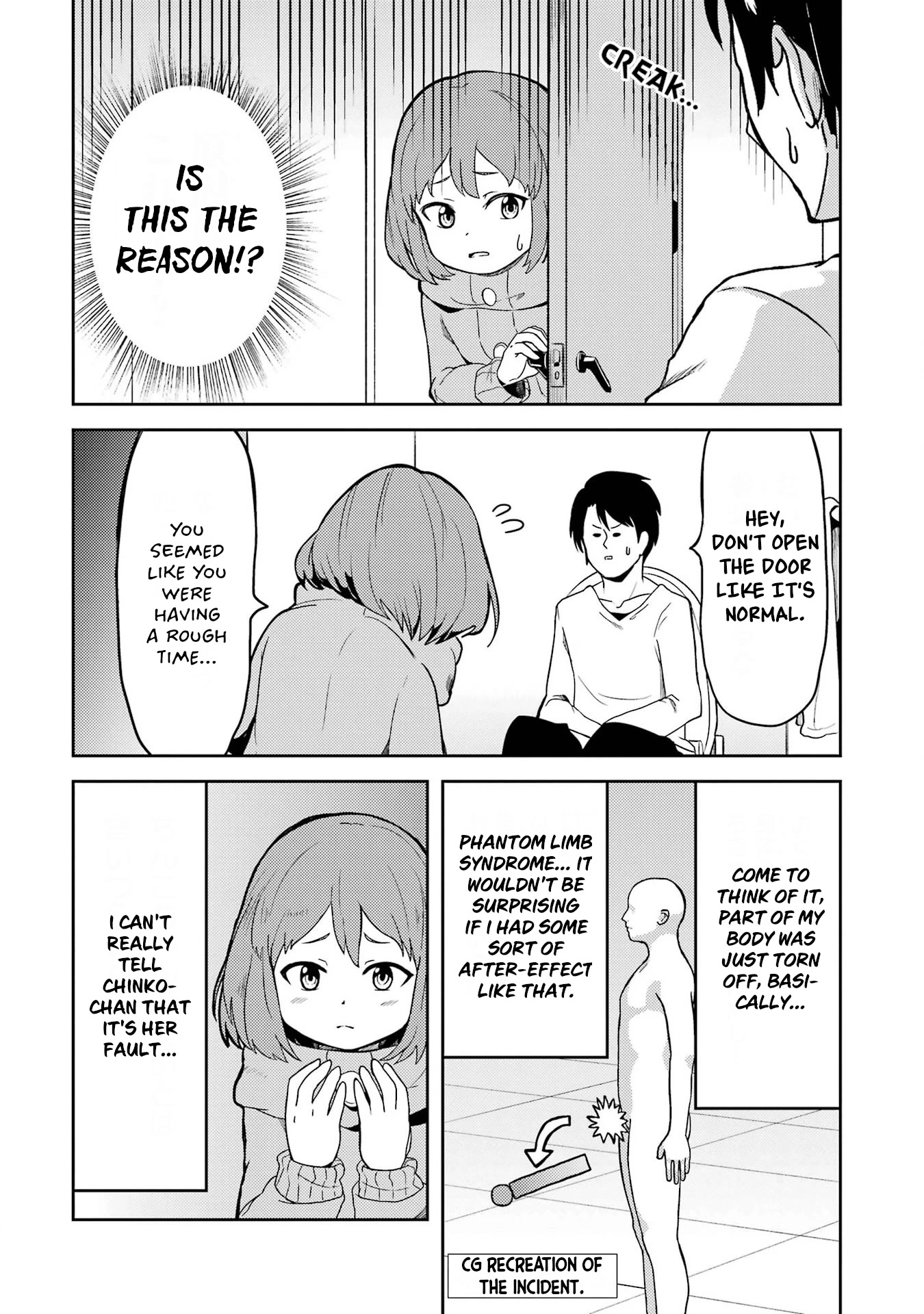Turns Out My Dick Was a Cute Girl Chapter 2.5 page 2 - Chapter 2.5: My Dick That Hurts for Some Reason.