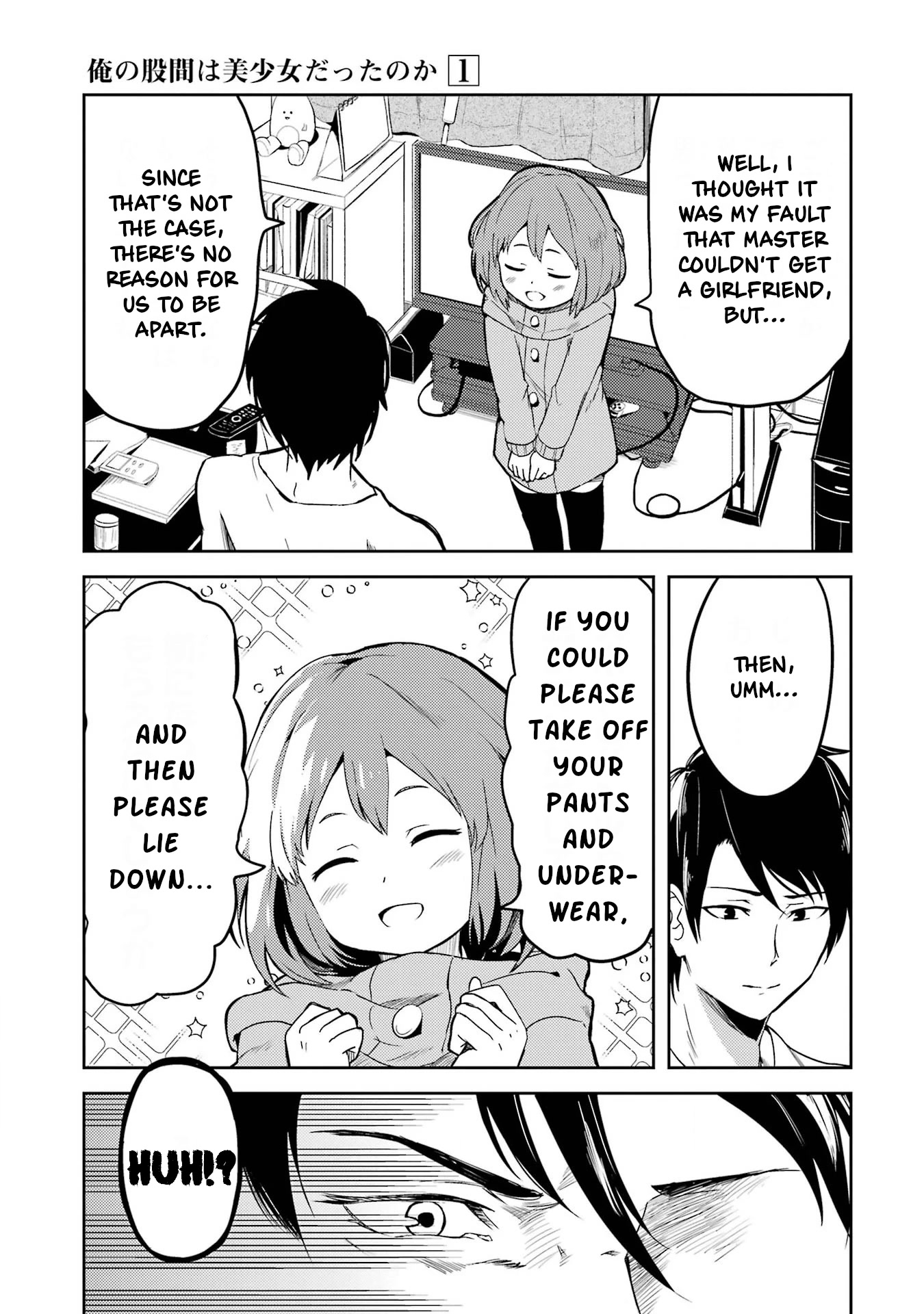 Turns Out My Dick Was a Cute Girl Chapter 2 page 3 - Chapter 2: My Dick Going Back to Normal.