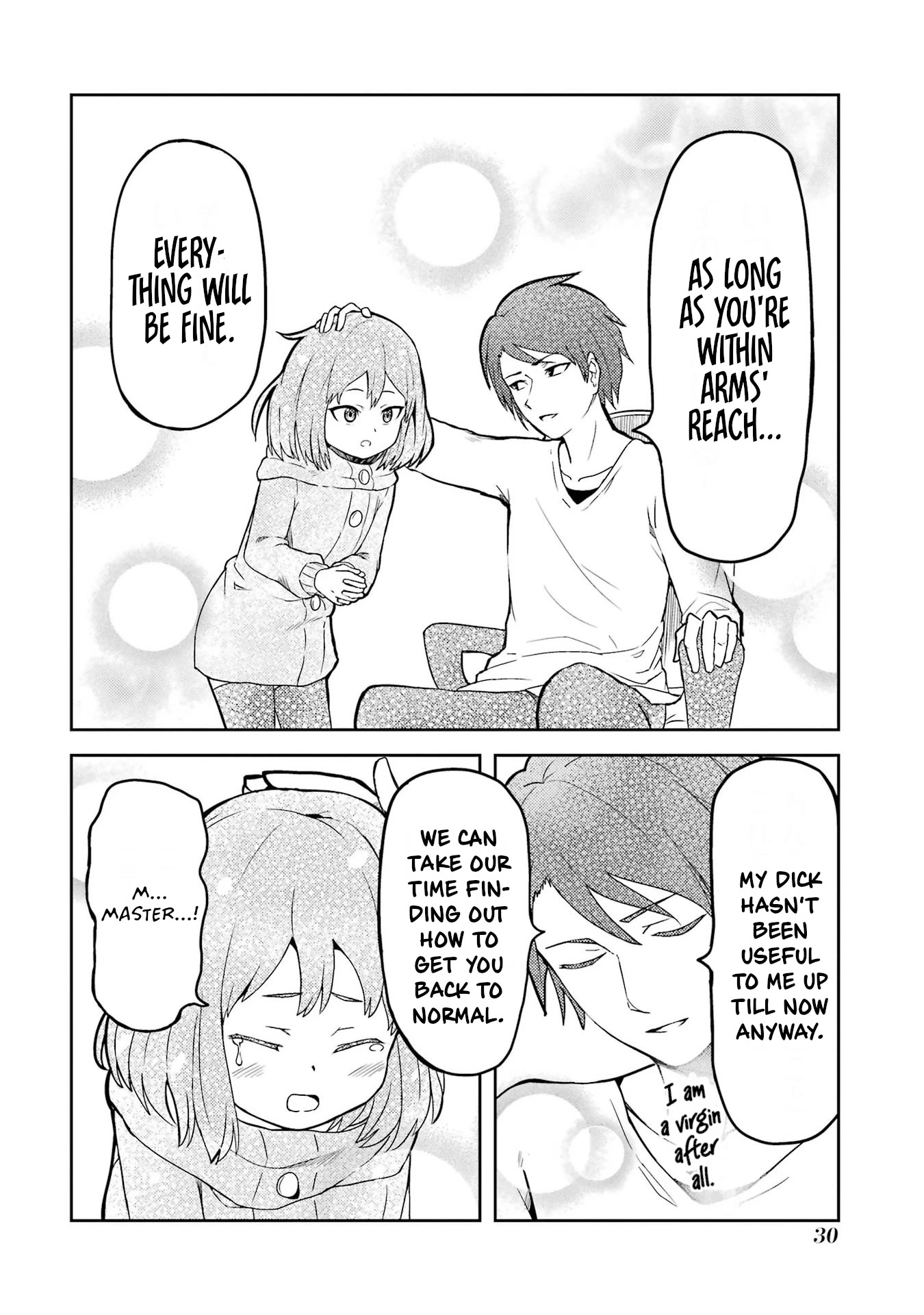 Turns Out My Dick Was a Cute Girl Chapter 2 page 8 - Chapter 2: My Dick Going Back to Normal.