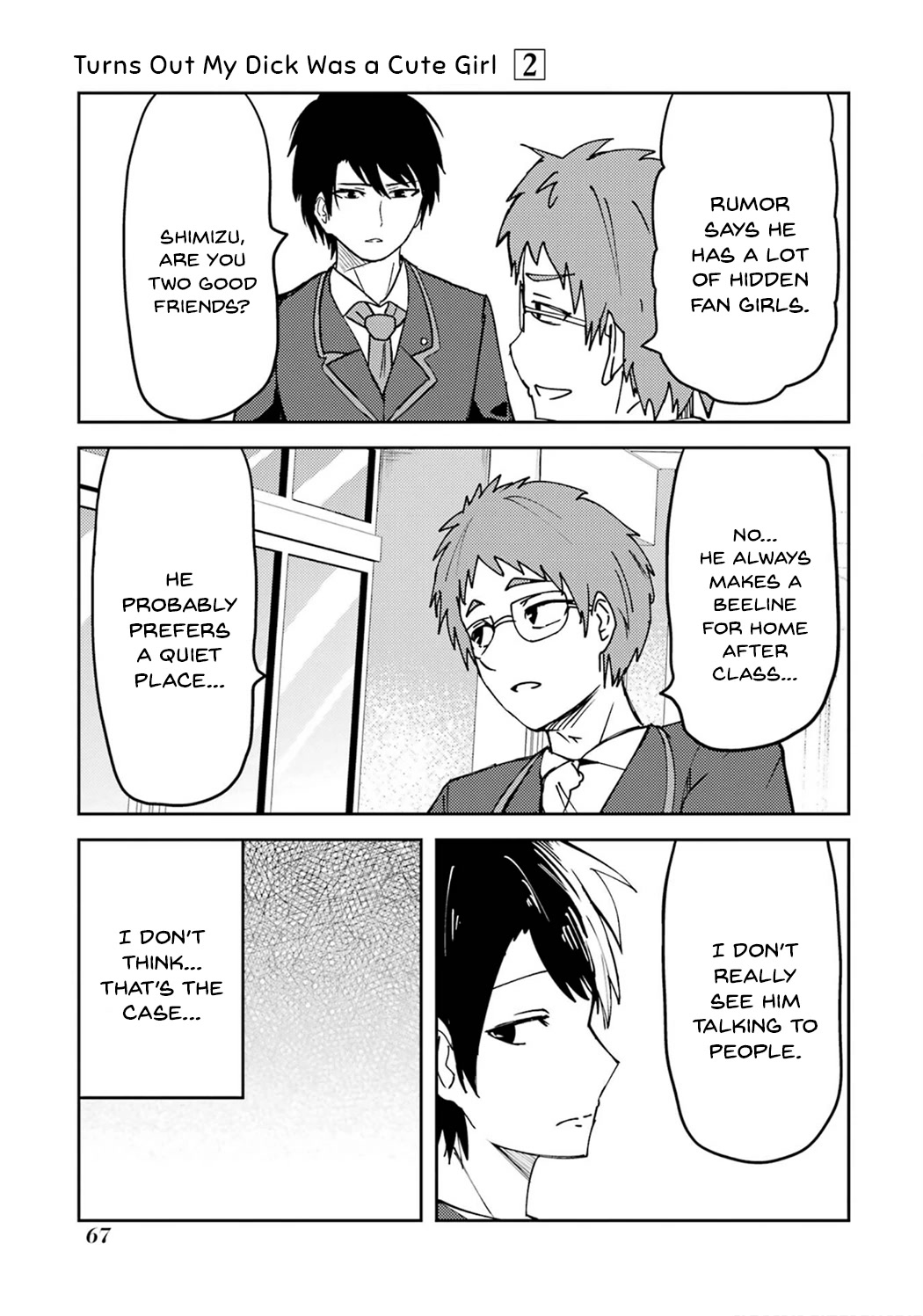 Turns Out My Dick Was a Cute Girl Chapter 20 page 3 - Chapter 20: My Dick and Ichinose-Kun
