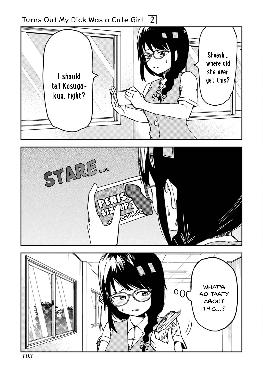 Turns Out My Dick Was a Cute Girl Chapter 22 page 11 - Chapter 22: My Dick Is Growing