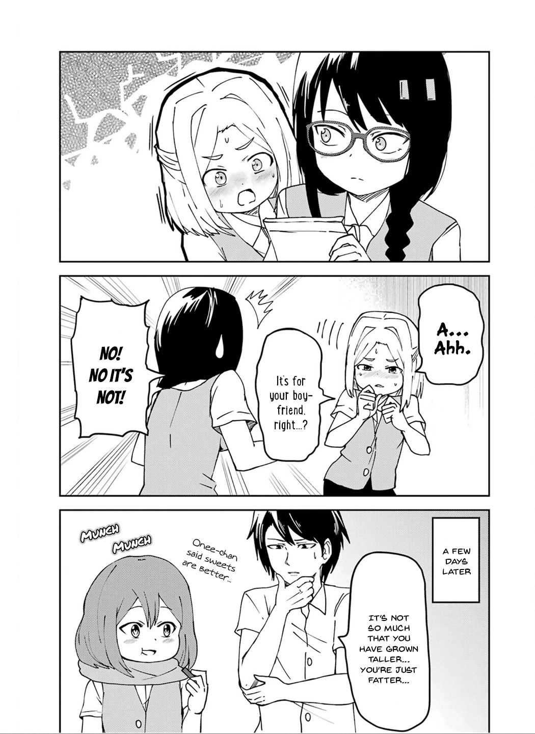 Turns Out My Dick Was a Cute Girl Chapter 22 page 12 - Chapter 22: My Dick Is Growing
