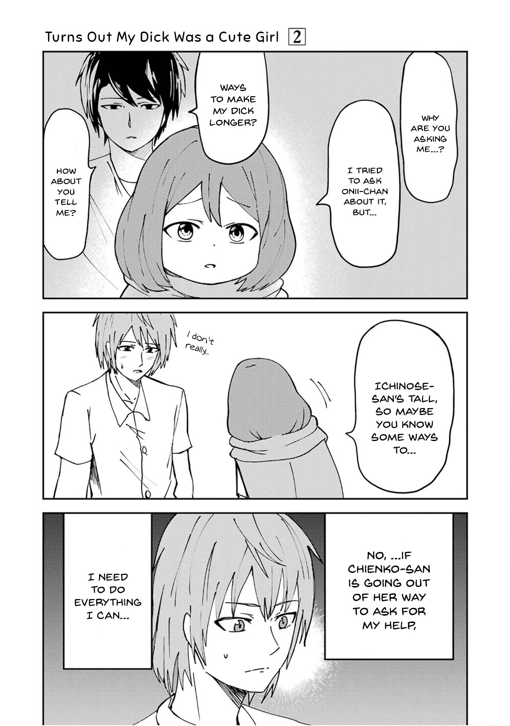 Turns Out My Dick Was a Cute Girl Chapter 22 page 3 - Chapter 22: My Dick Is Growing
