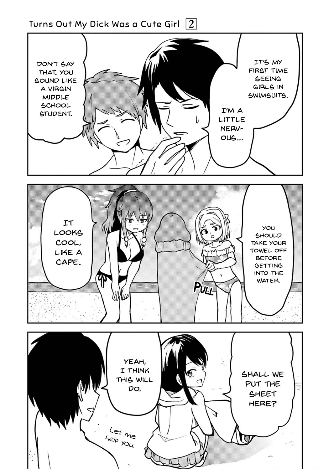 Turns Out My Dick Was a Cute Girl Chapter 23 page 11 - Chapter 23: My Dick and the Sea 1
