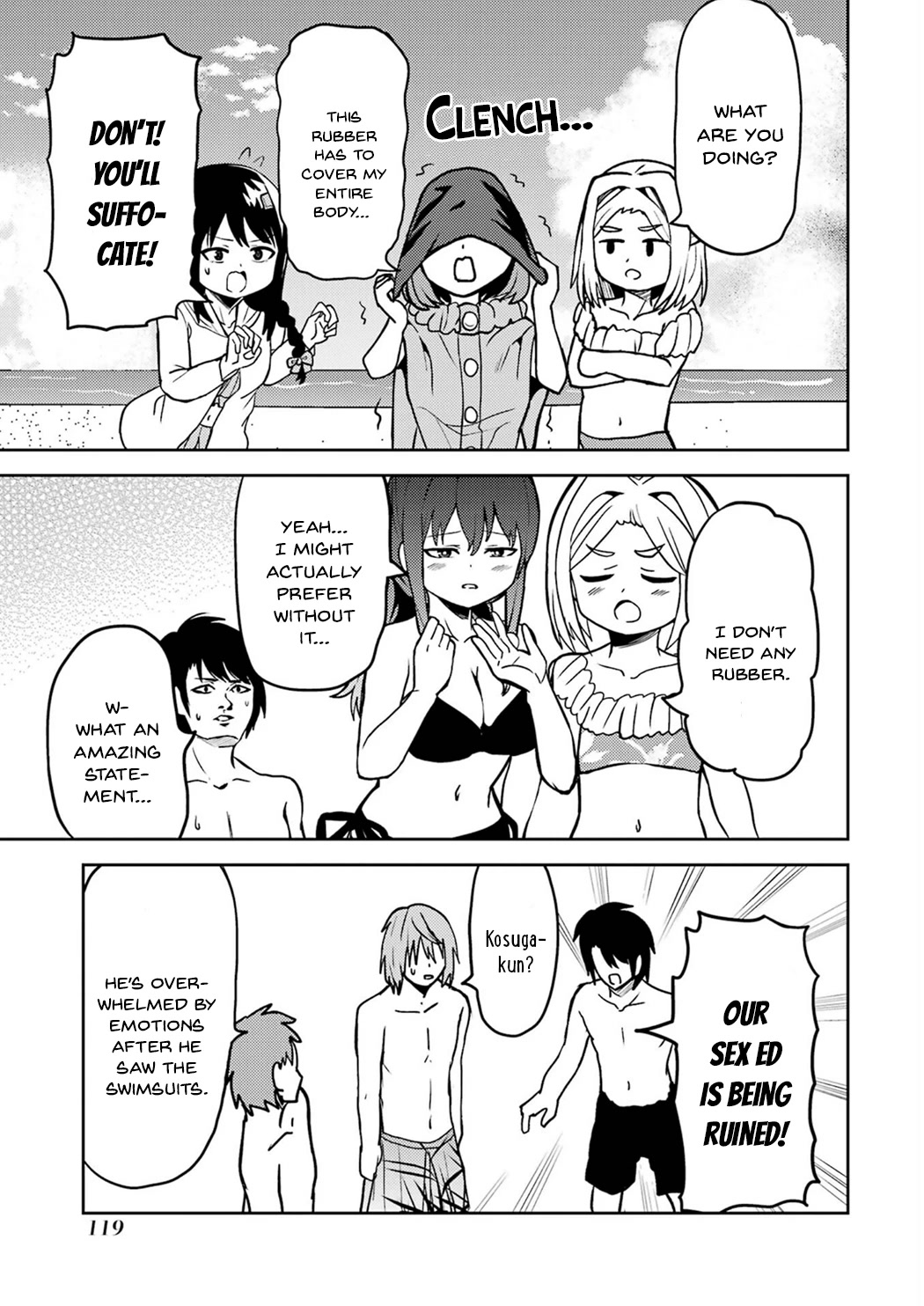 Turns Out My Dick Was a Cute Girl Chapter 23 page 13 - Chapter 23: My Dick and the Sea 1