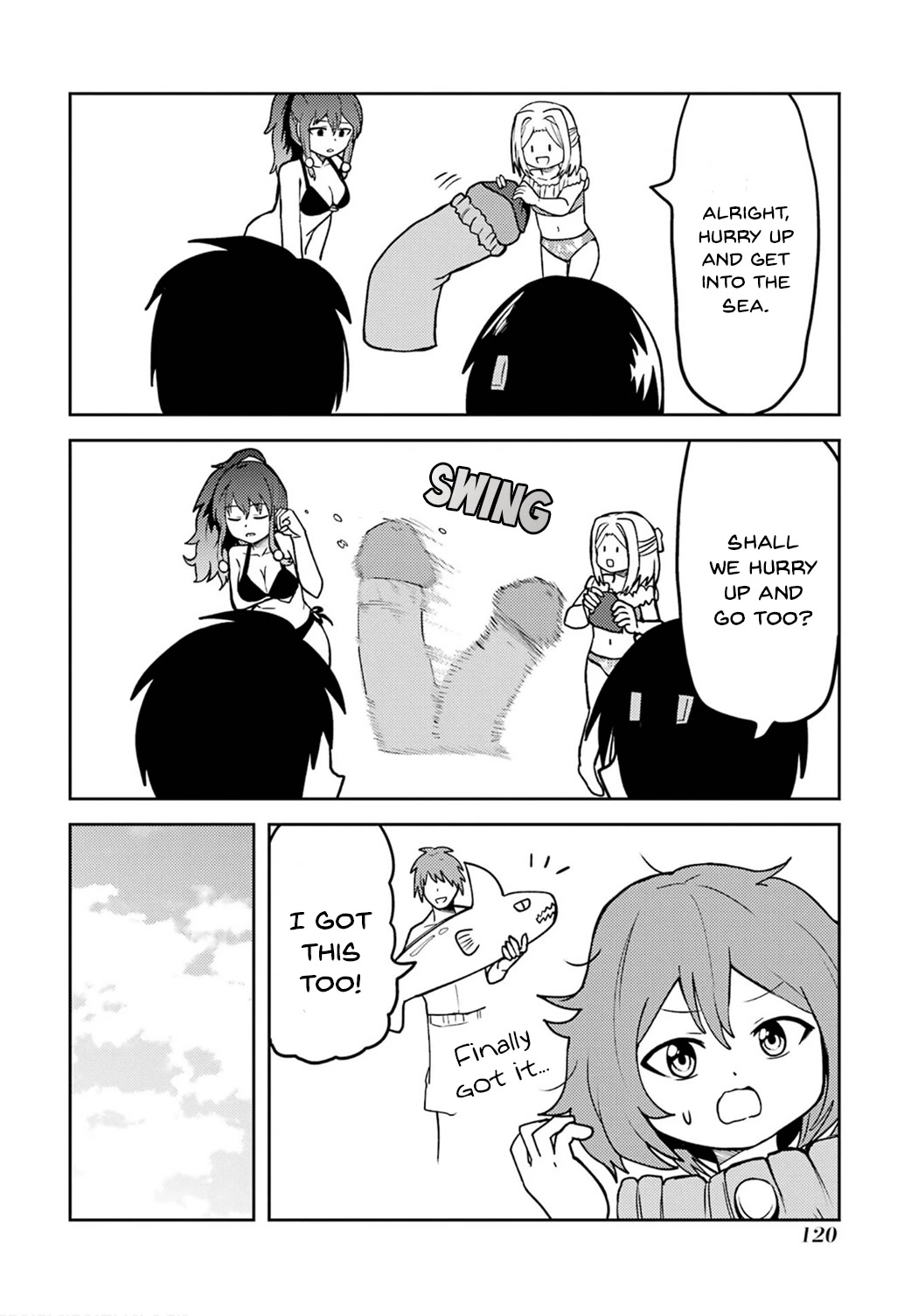 Turns Out My Dick Was a Cute Girl Chapter 23 page 14 - Chapter 23: My Dick and the Sea 1