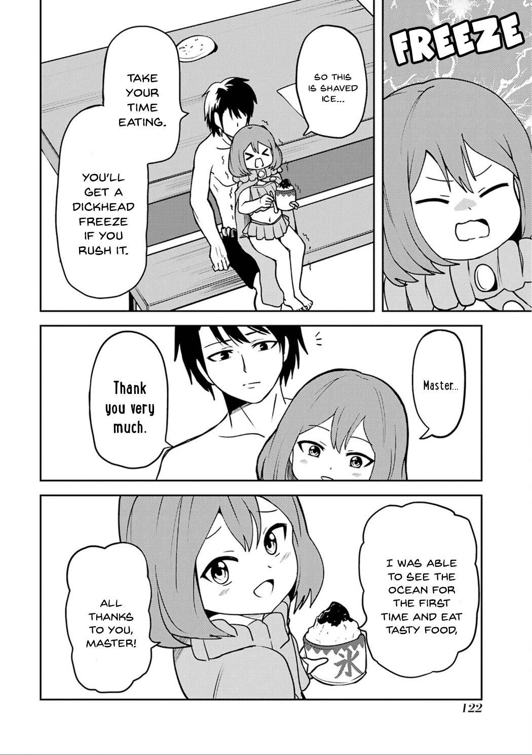 Turns Out My Dick Was a Cute Girl Chapter 23 page 16 - Chapter 23: My Dick and the Sea 1