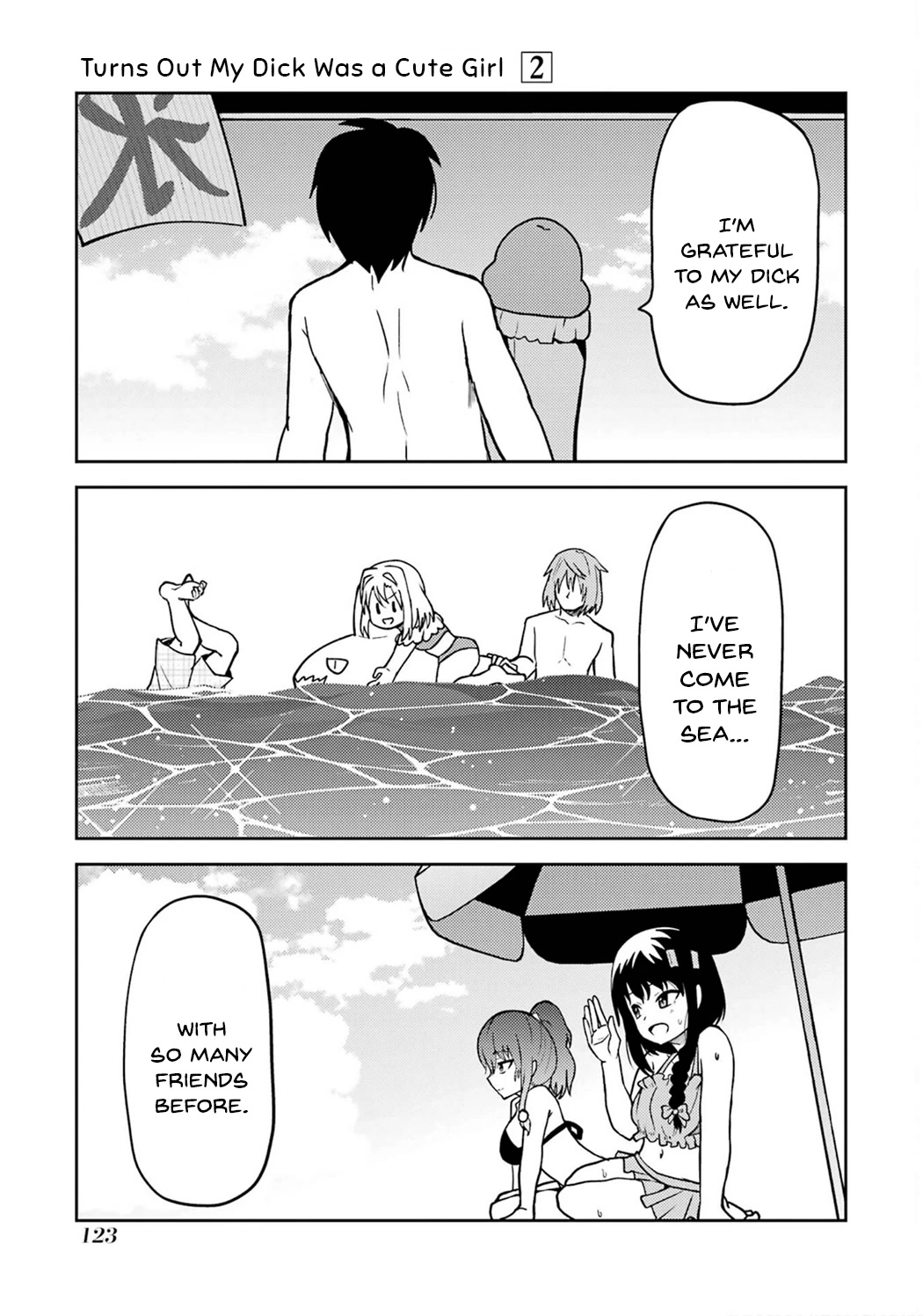 Turns Out My Dick Was a Cute Girl Chapter 23 page 17 - Chapter 23: My Dick and the Sea 1