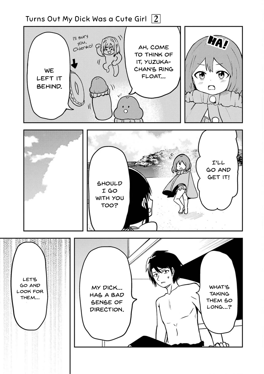 Turns Out My Dick Was a Cute Girl Chapter 23 page 21 - Chapter 23: My Dick and the Sea 1