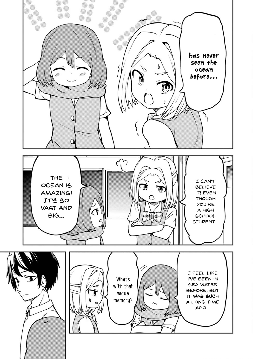Turns Out My Dick Was a Cute Girl Chapter 23 page 3 - Chapter 23: My Dick and the Sea 1